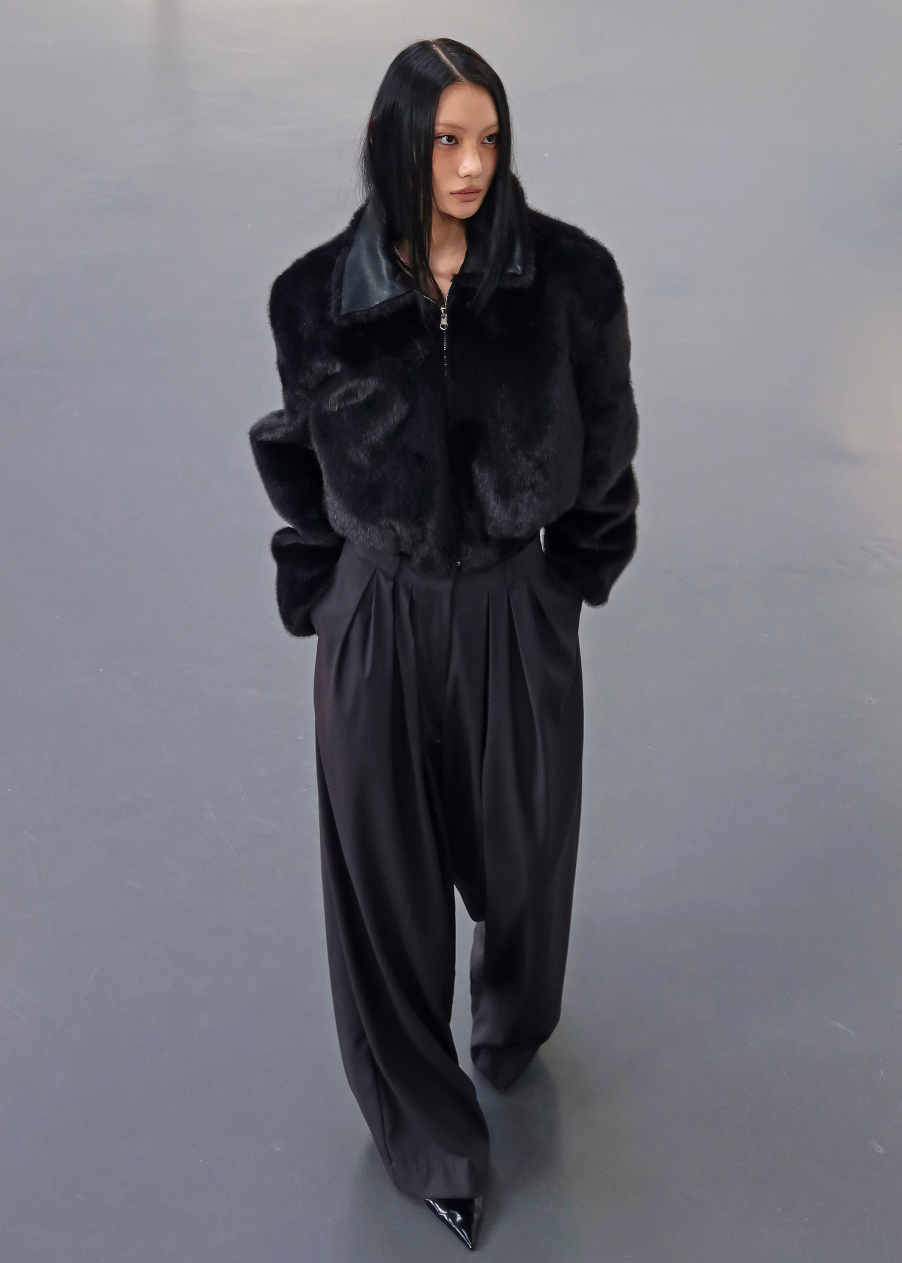 Leoben Reversible Bomber Jacket - Black - 3