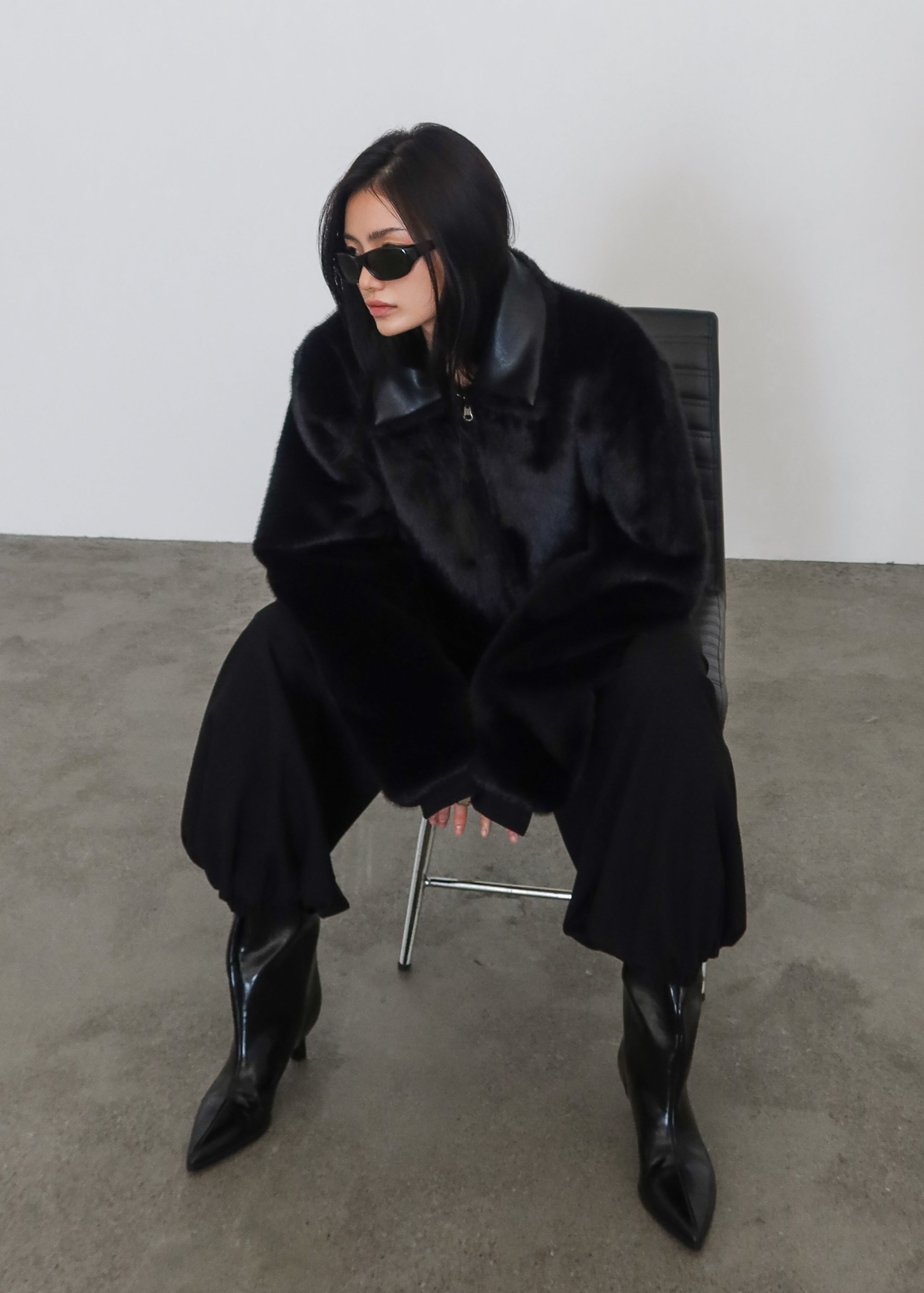 ジャケット・アウター check frill shirt blouson FEKETE FEKETE（フェケテ）｜ブルゾン一覧 - WEAR