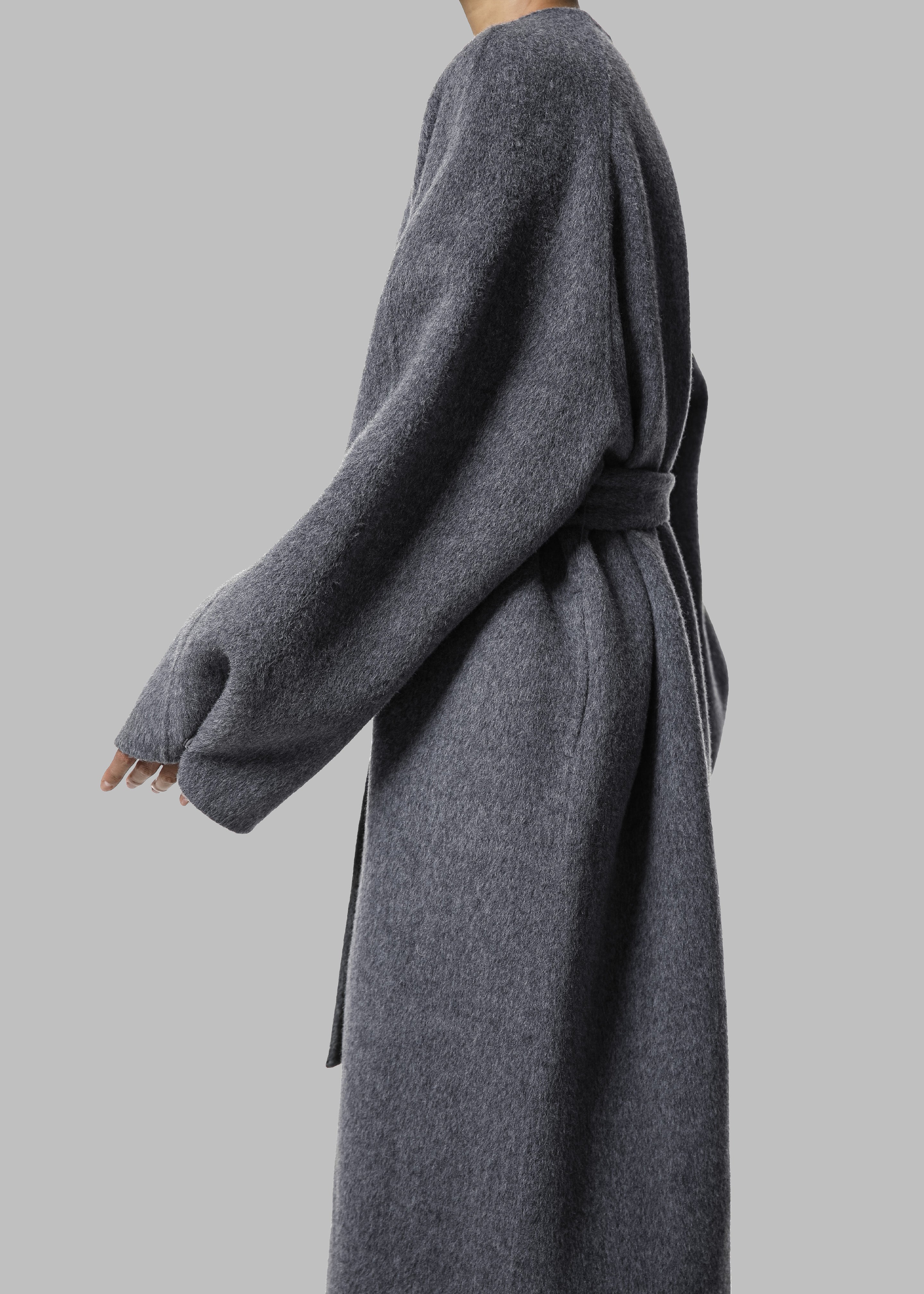 Leon Wool Coat - Grey - 13