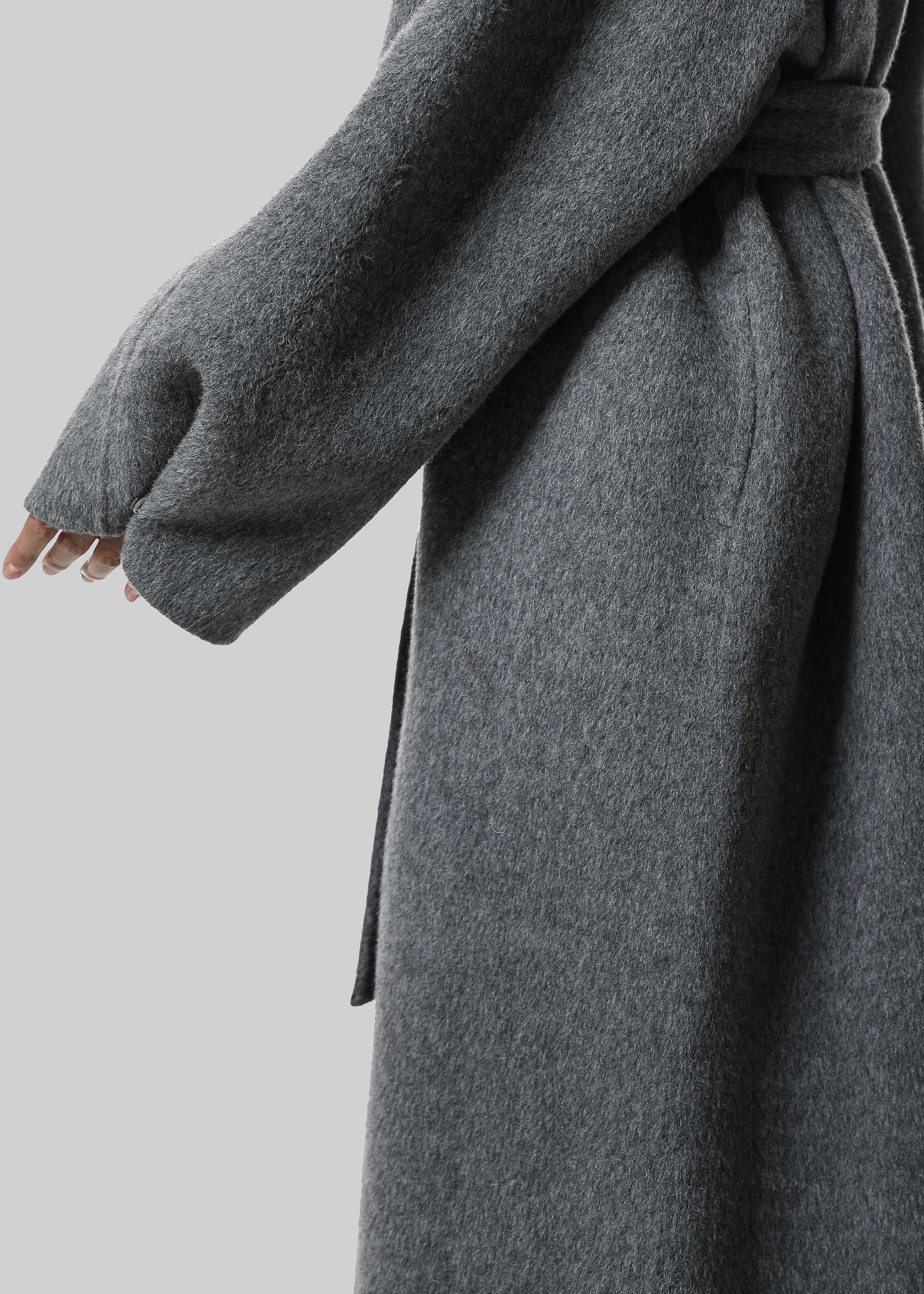 Leon Wool Coat - Grey - 15