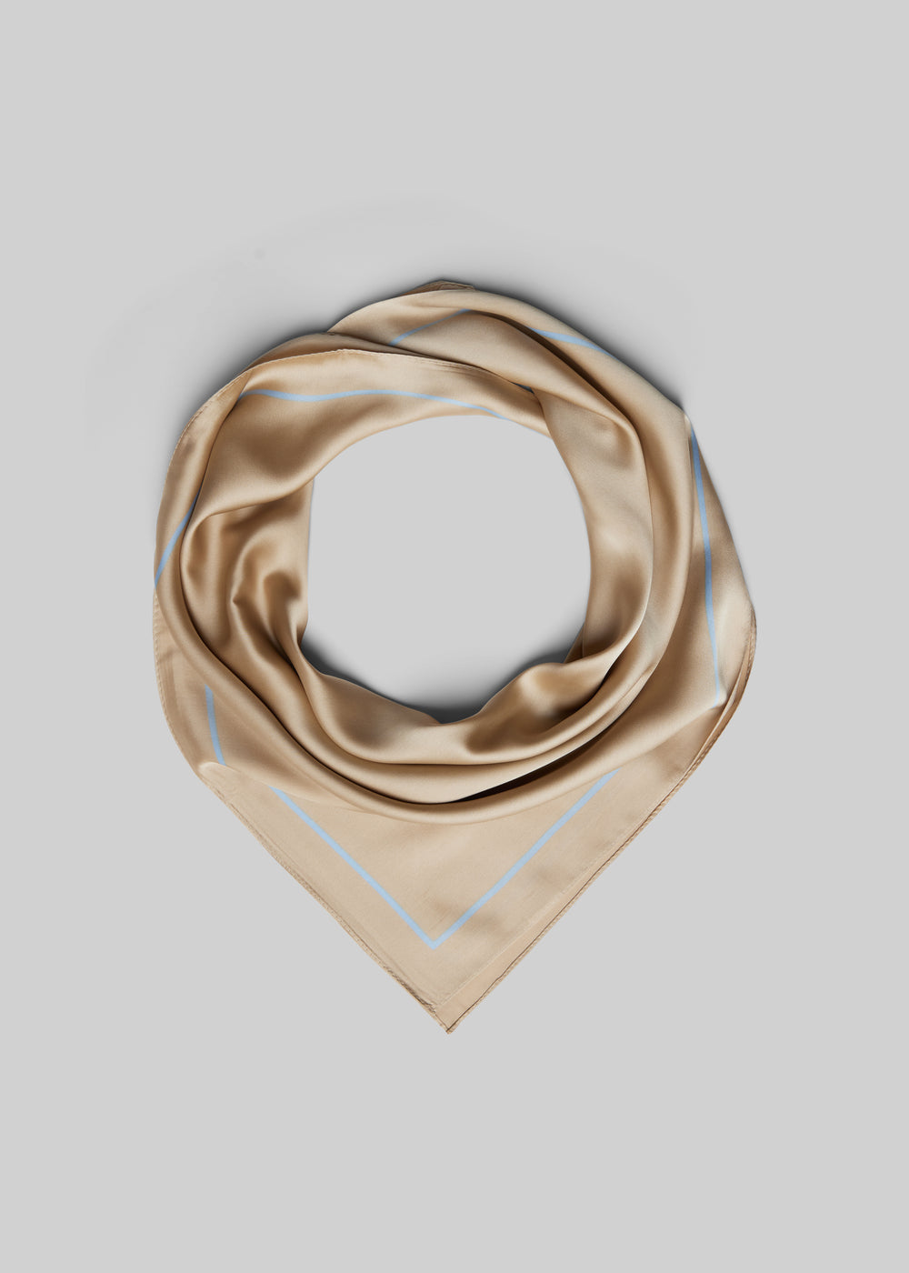 Lerici Square Scarf - Beige - 1