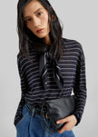 Lerici Square Scarf - Black