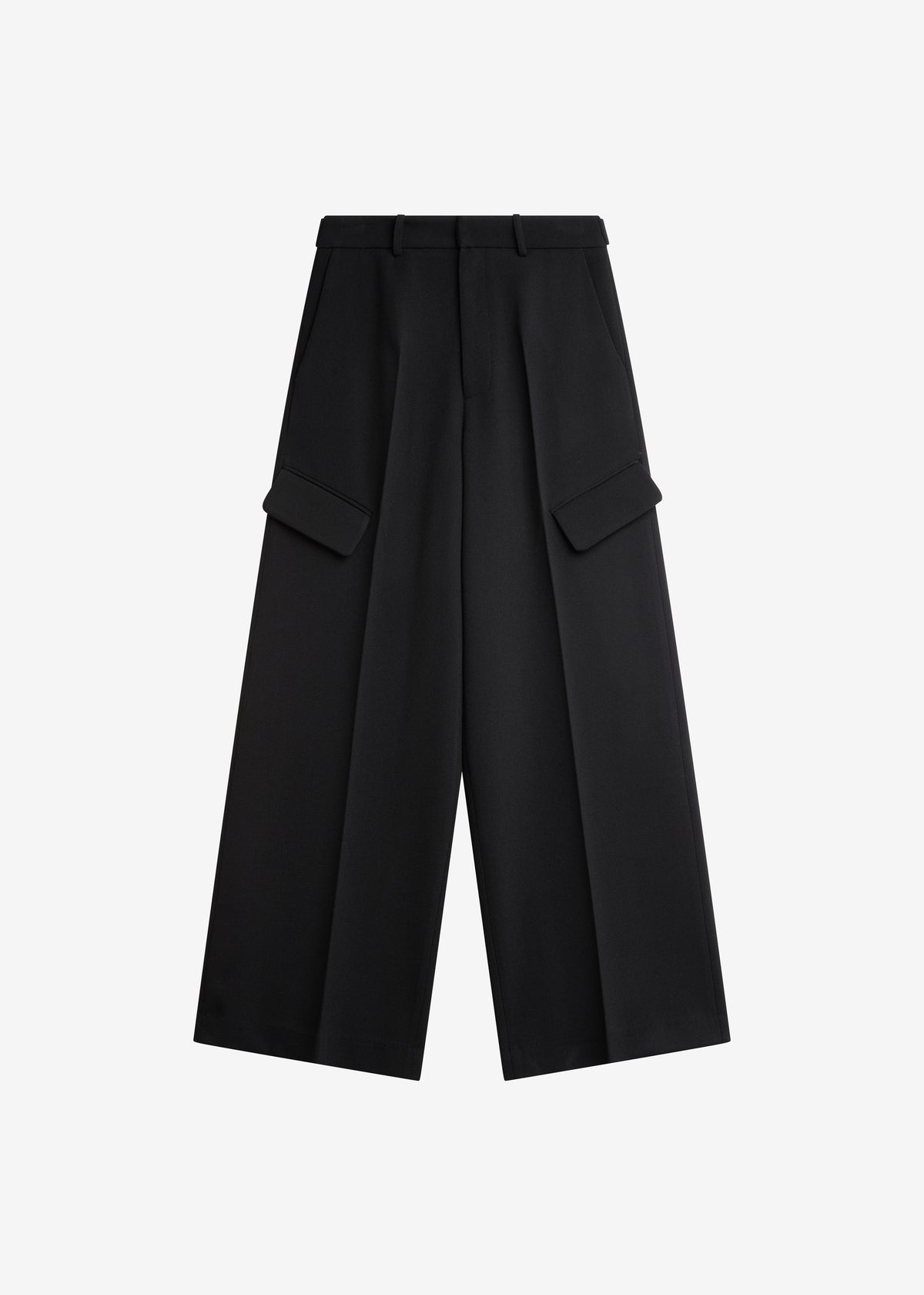 Lery Tailored Cargo Pants - Black
