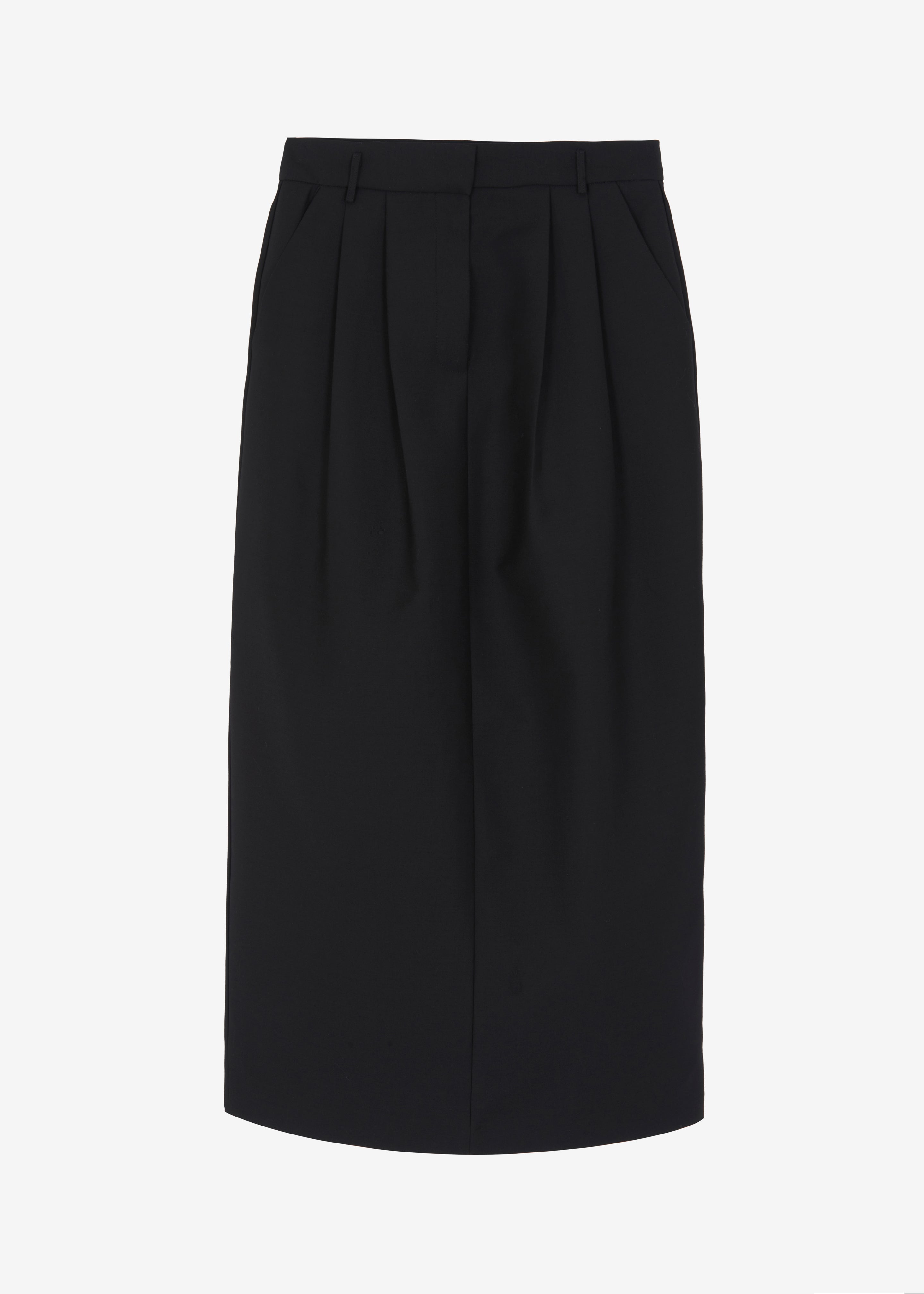 Letty Midi Pencil Skirt - Black – The Frankie Shop