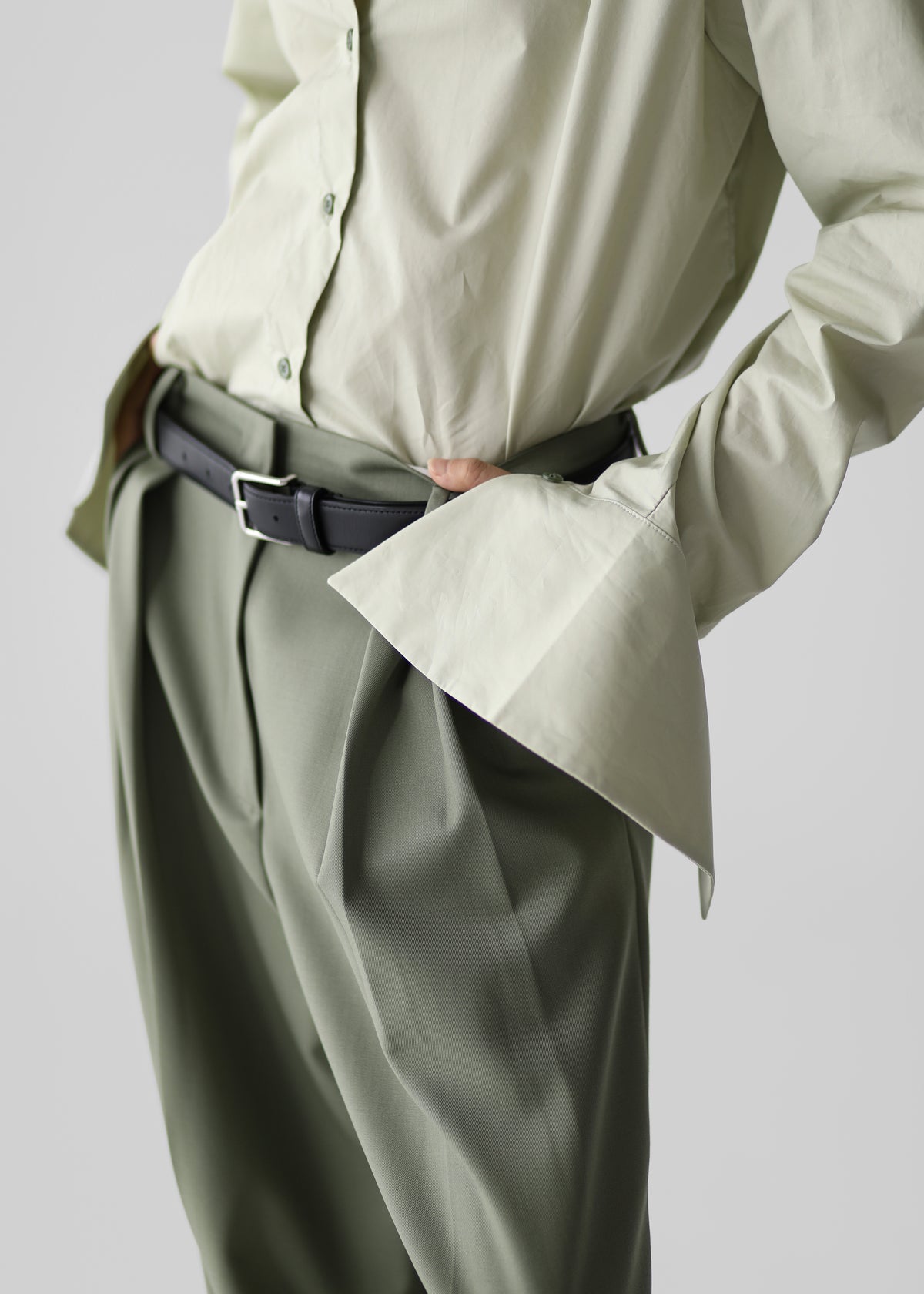 Leuven Padded Shirt - Sage - 8