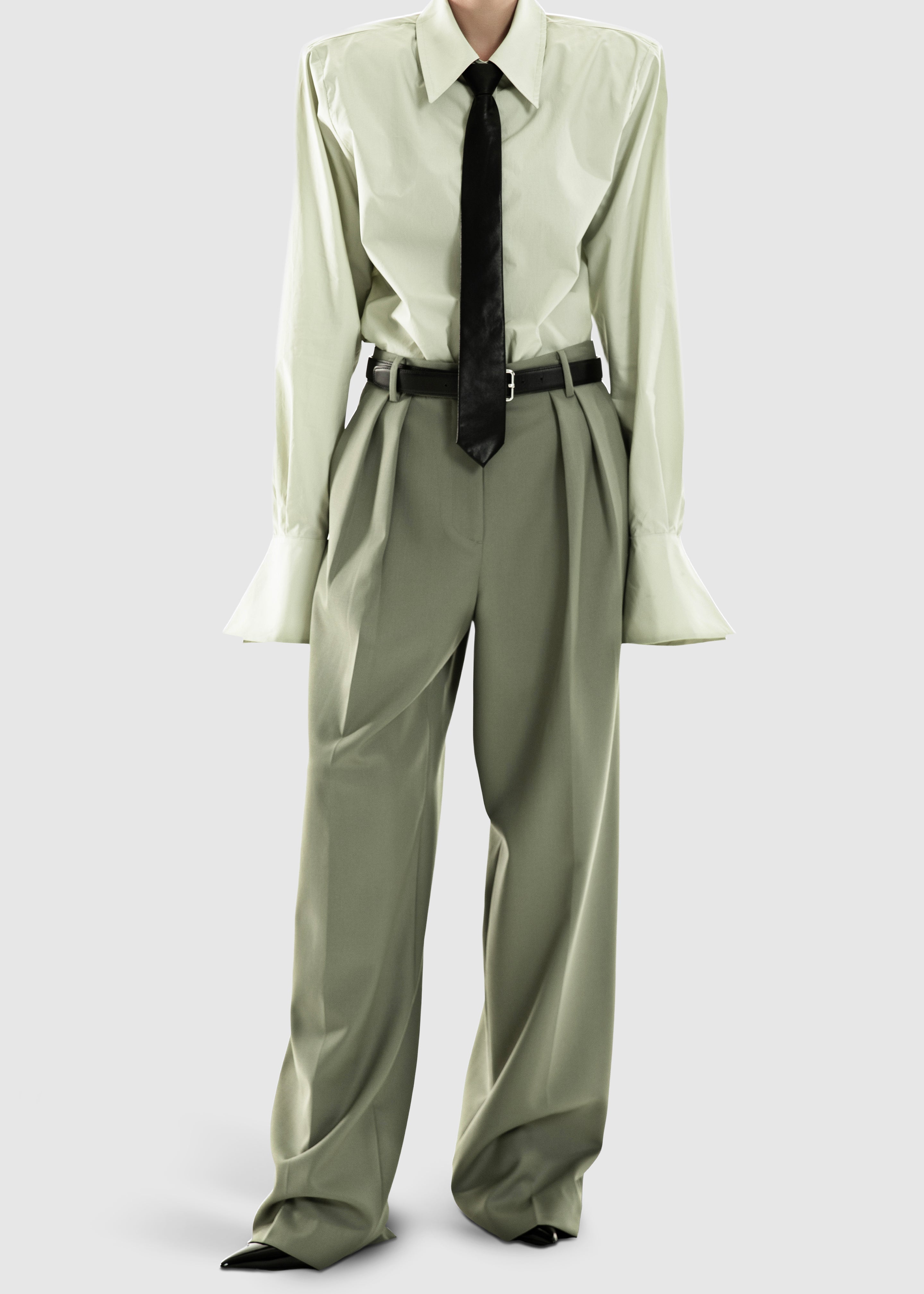 Leuven Padded Shirt - Sage - 7