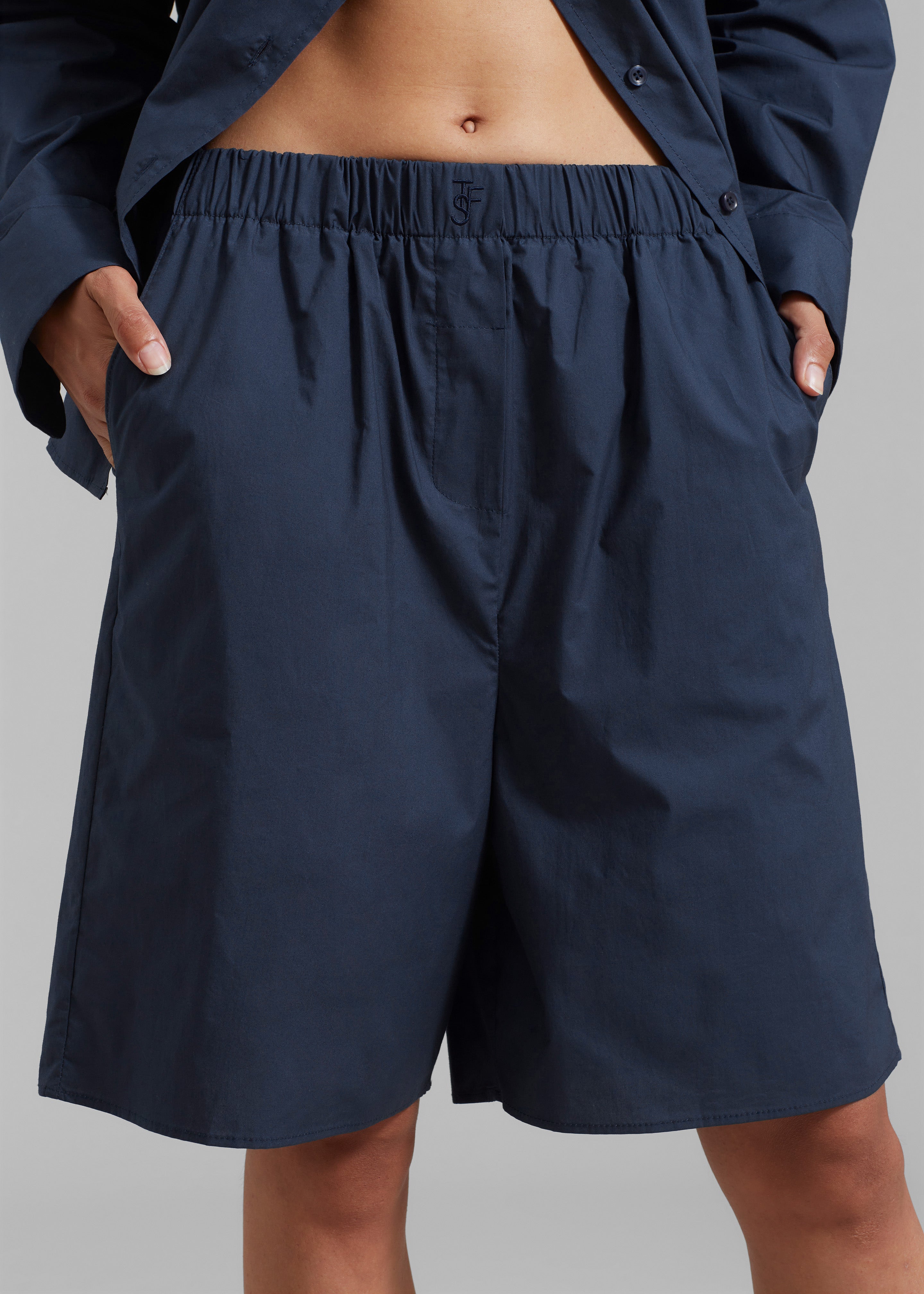 Levi Bermuda Shorts - Midnight Blue - 4