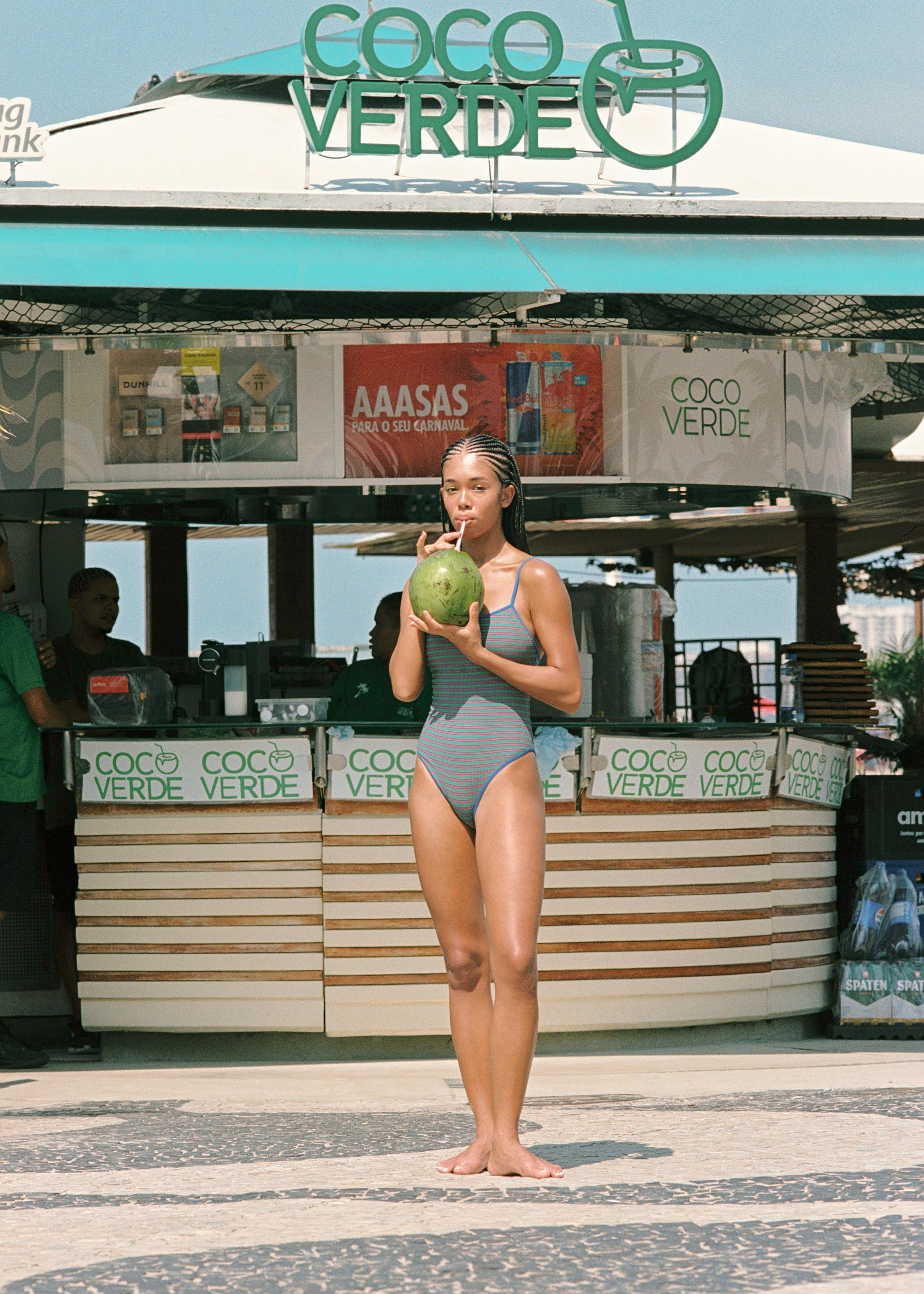 theredthread s othello swimwear ワンピース 水着 Lido Trentasei One Piece Swimsuit - Parrotfish – The Frankie Shop