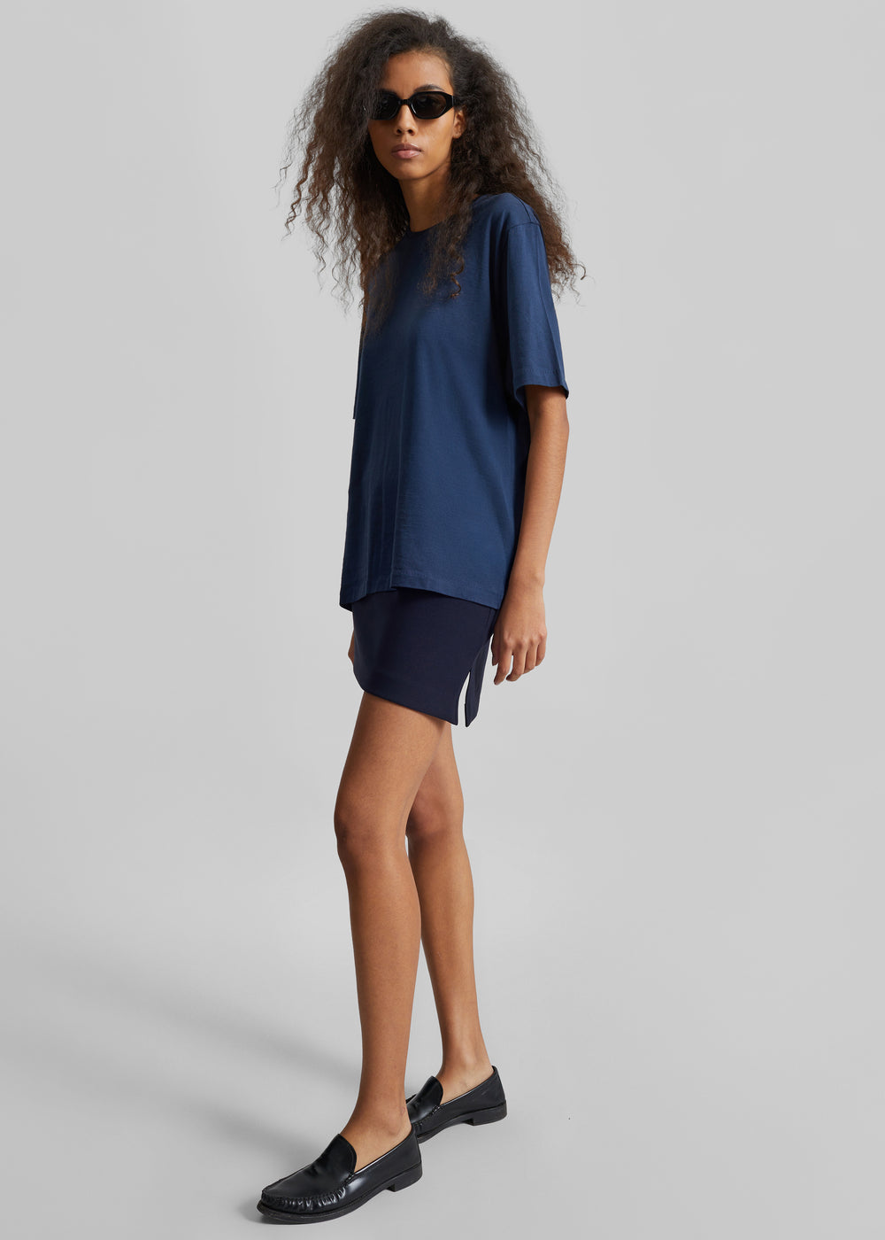 Lille Mini Skirt - Navy - 1