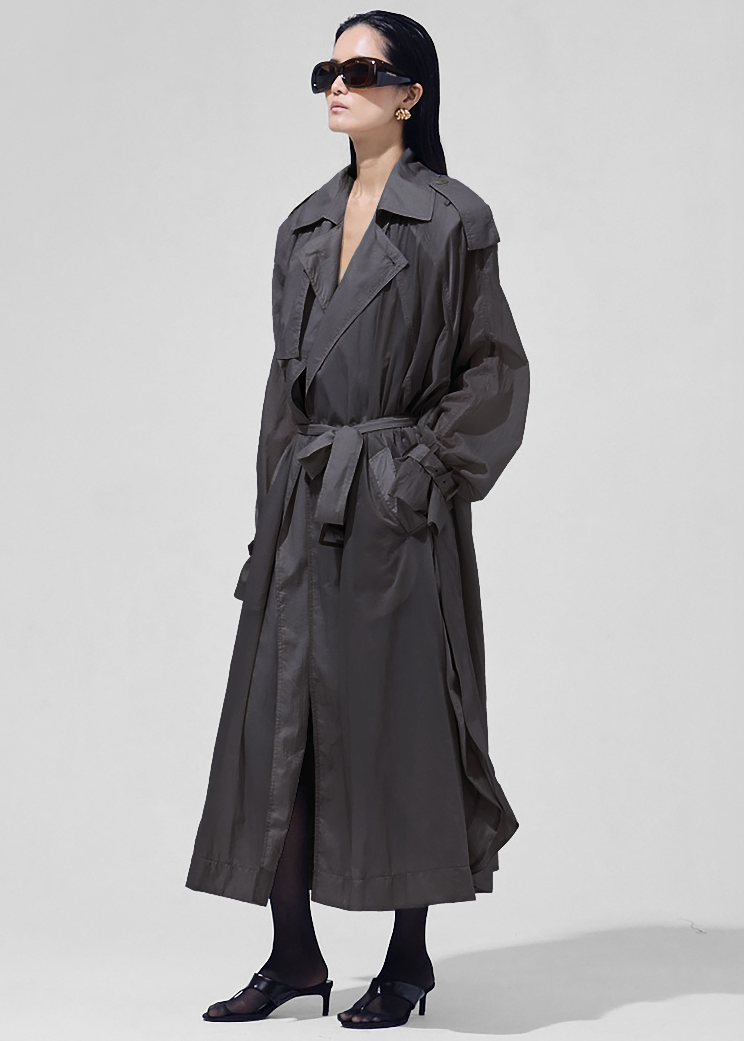 Linas Technical Light Trench - Storm Grey - 5