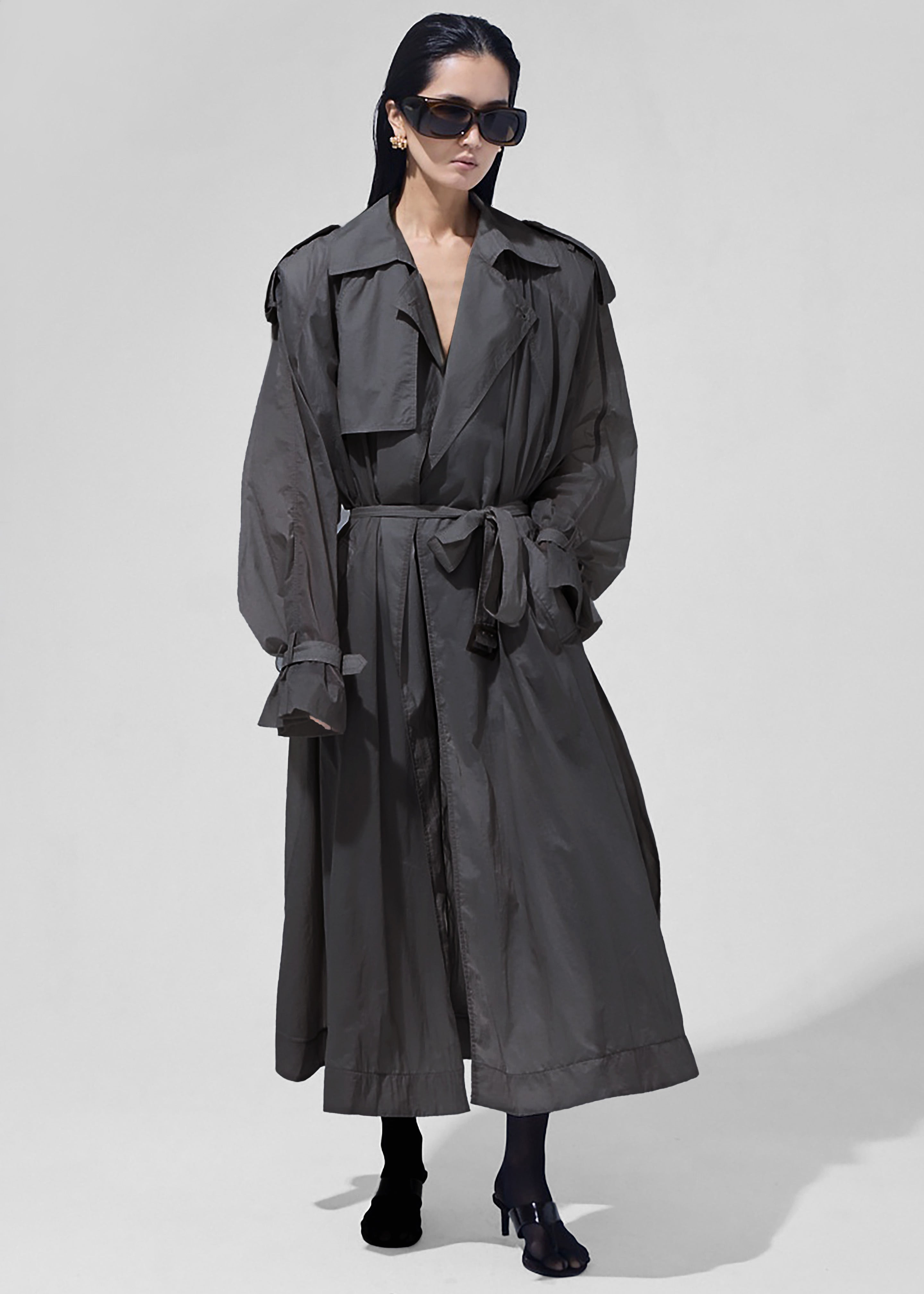 Linas Technical Light Trench - Storm Grey - 6