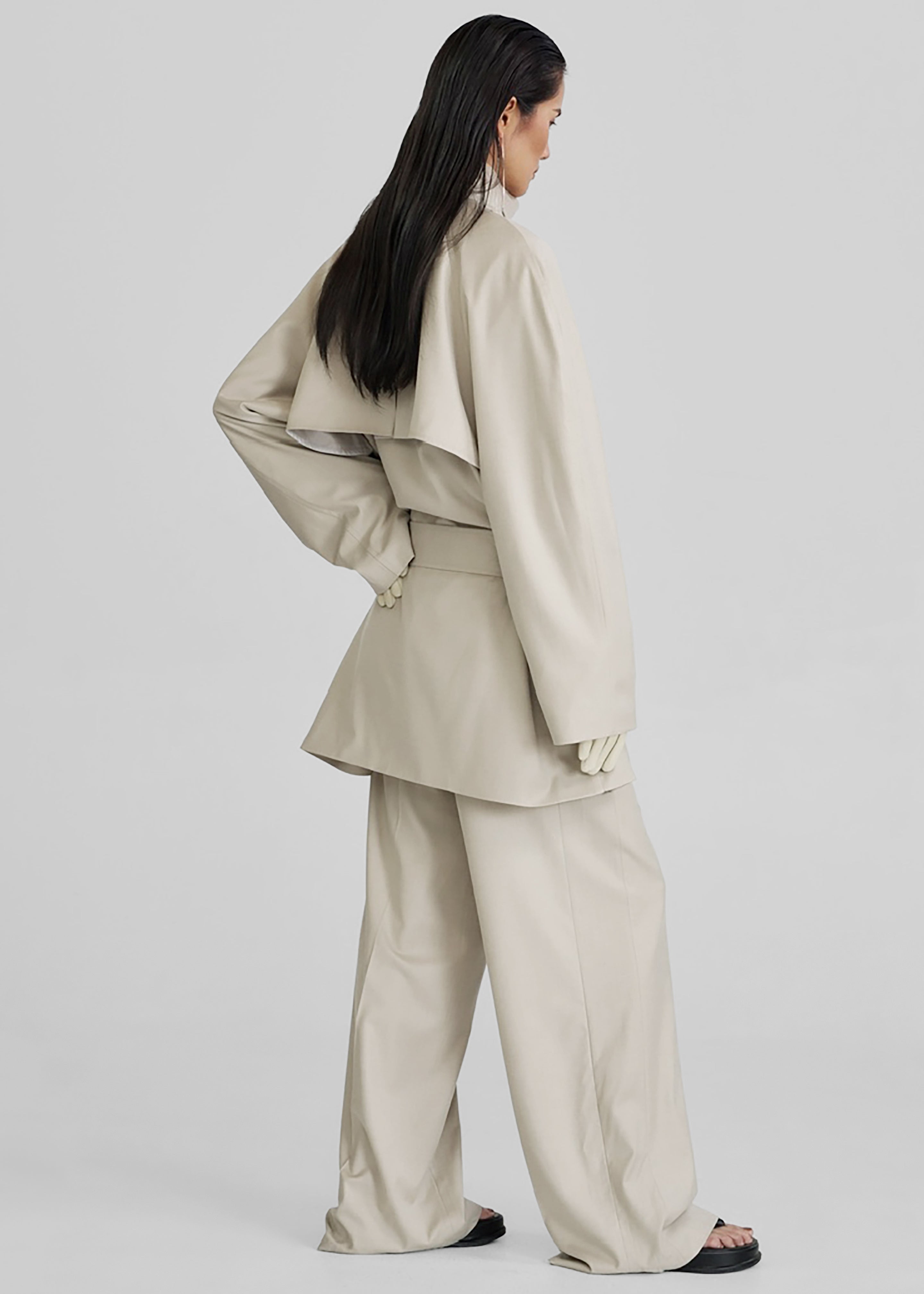 Linate Short Trench - Beige - 12