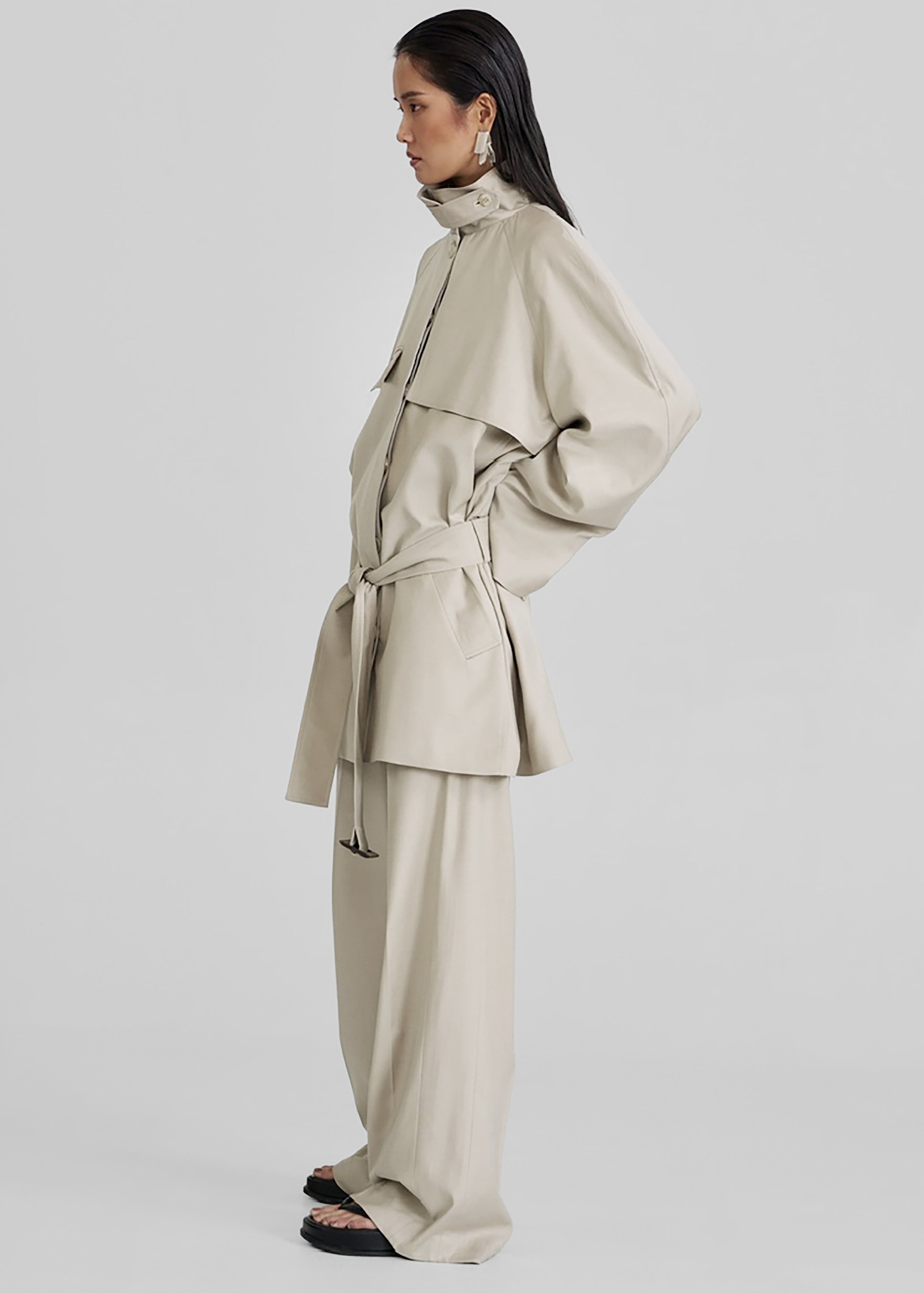 Linate Short Trench - Beige - 8