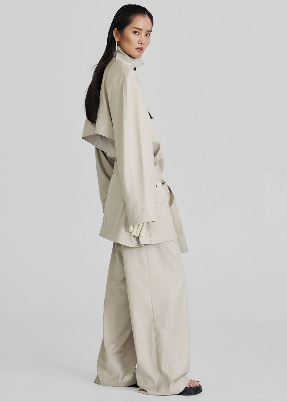 Linate Short Trench - Beige - 5