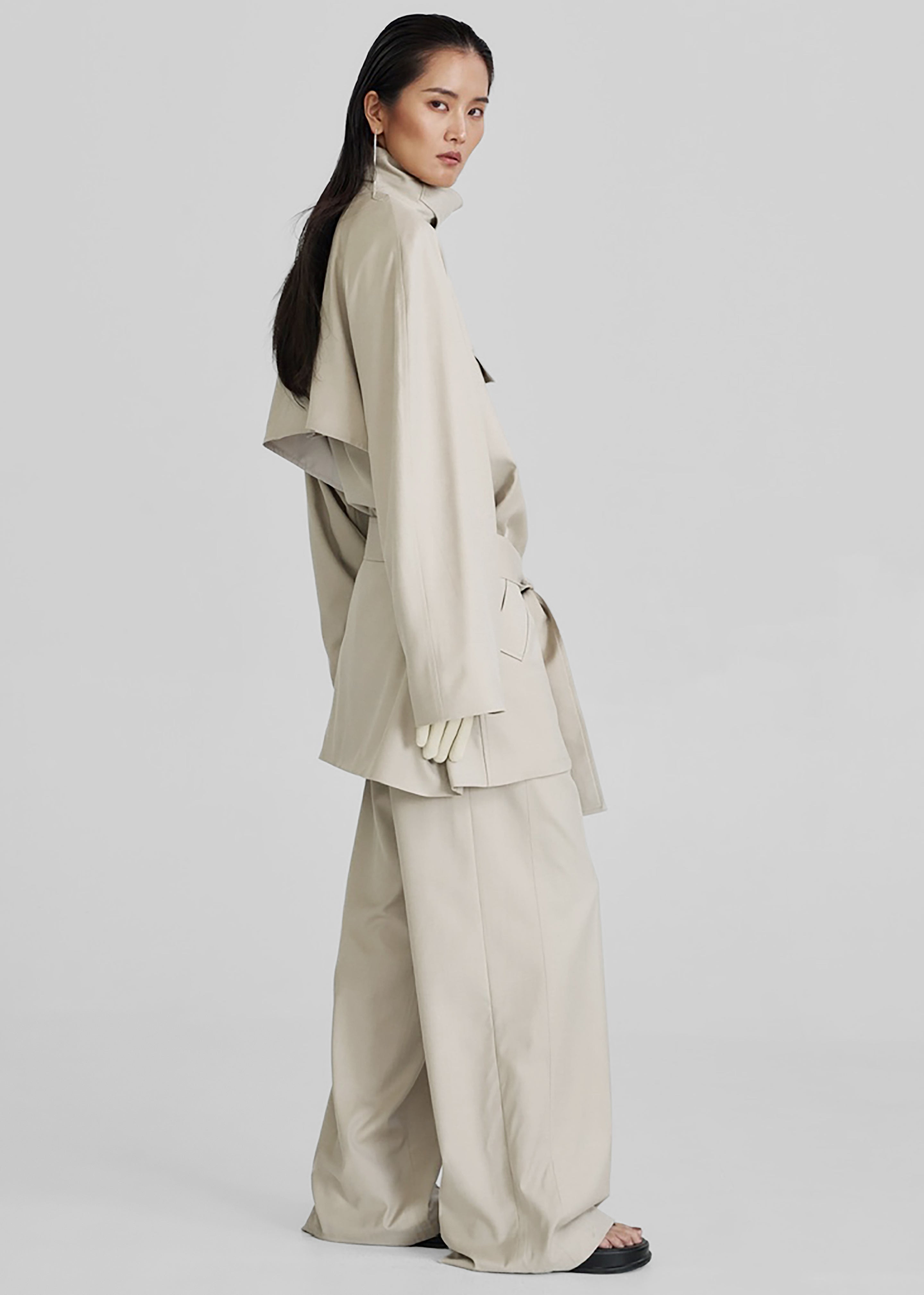 Linate Short Trench - Beige - 5