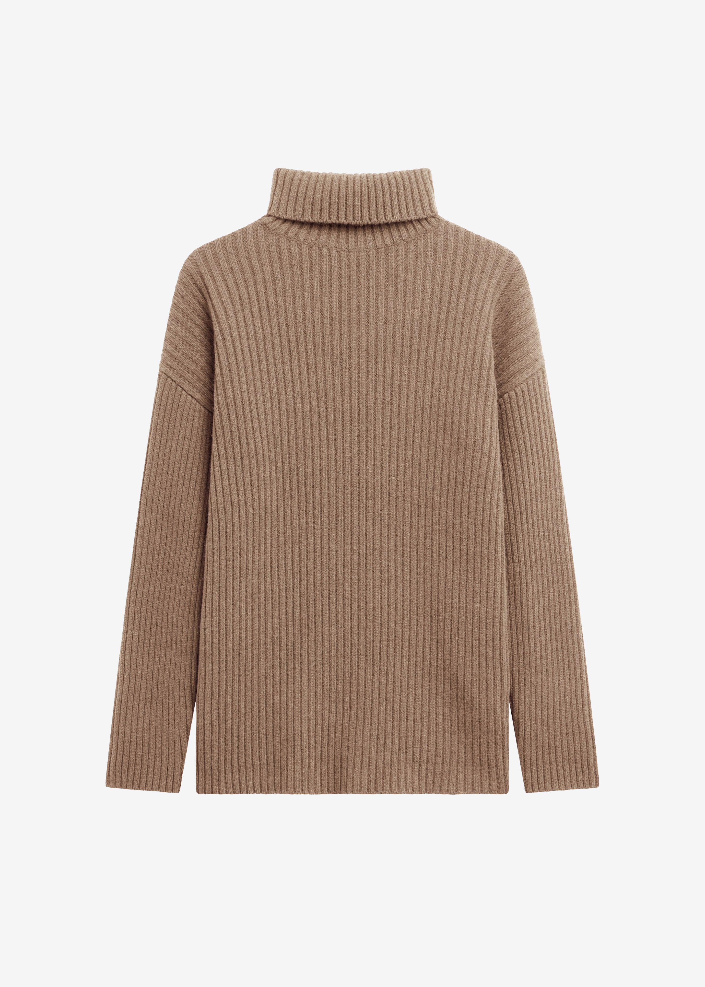 Lindall Turtleneck Sweater - Taupe - 6