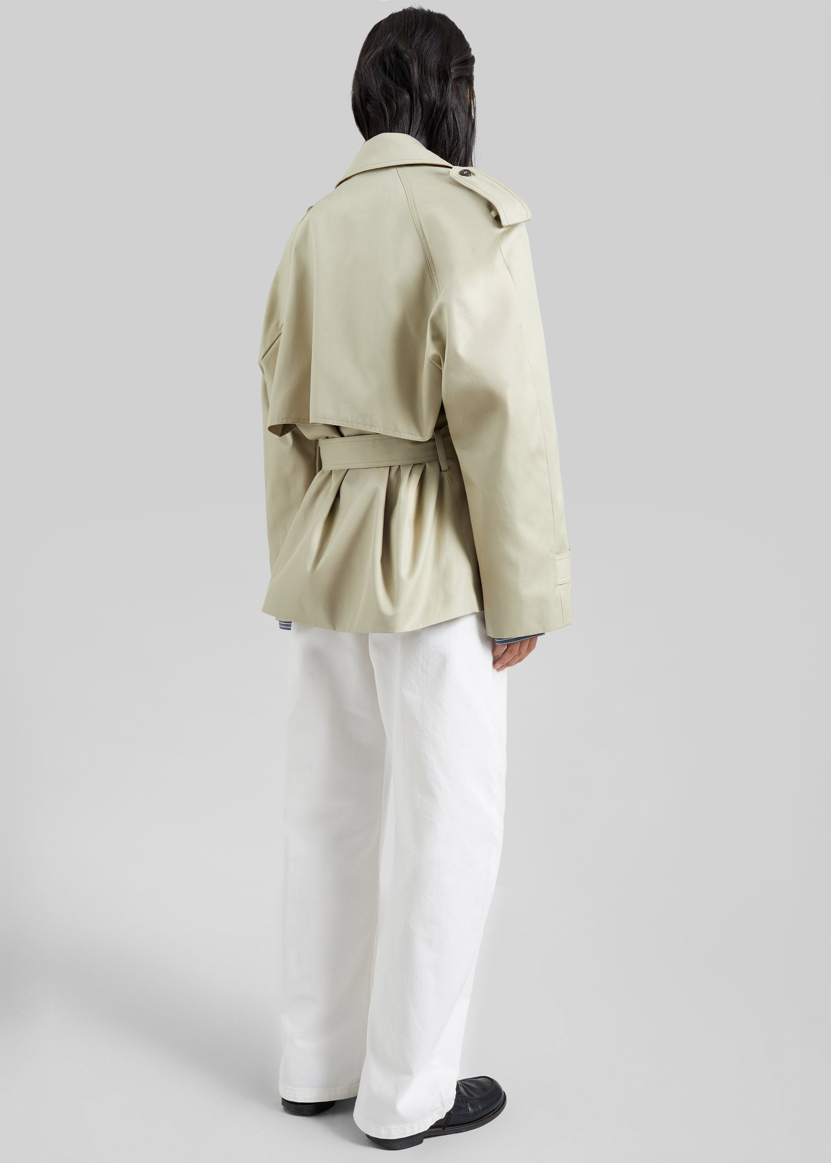 Linsell Short Trench - Beige - 7