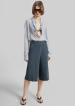 Lioni Tailored Bermuda Shorts - Deep Teal