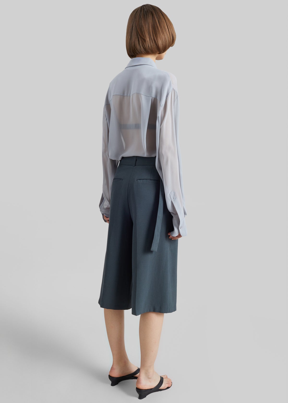 Lioni Tailored Bermuda Shorts - Deep Teal - 9