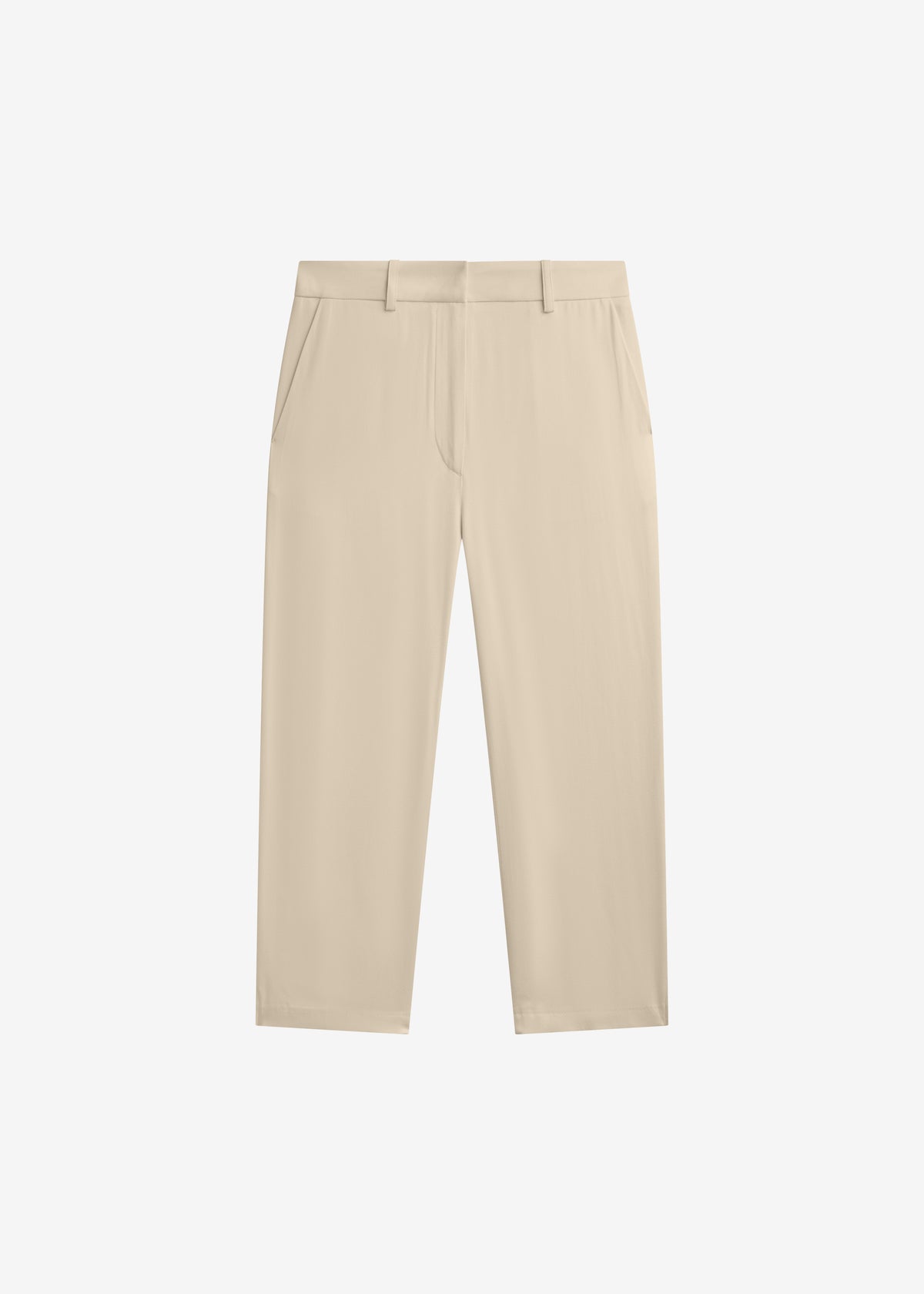 Lior Fluid Capri Pants - Beige - 9