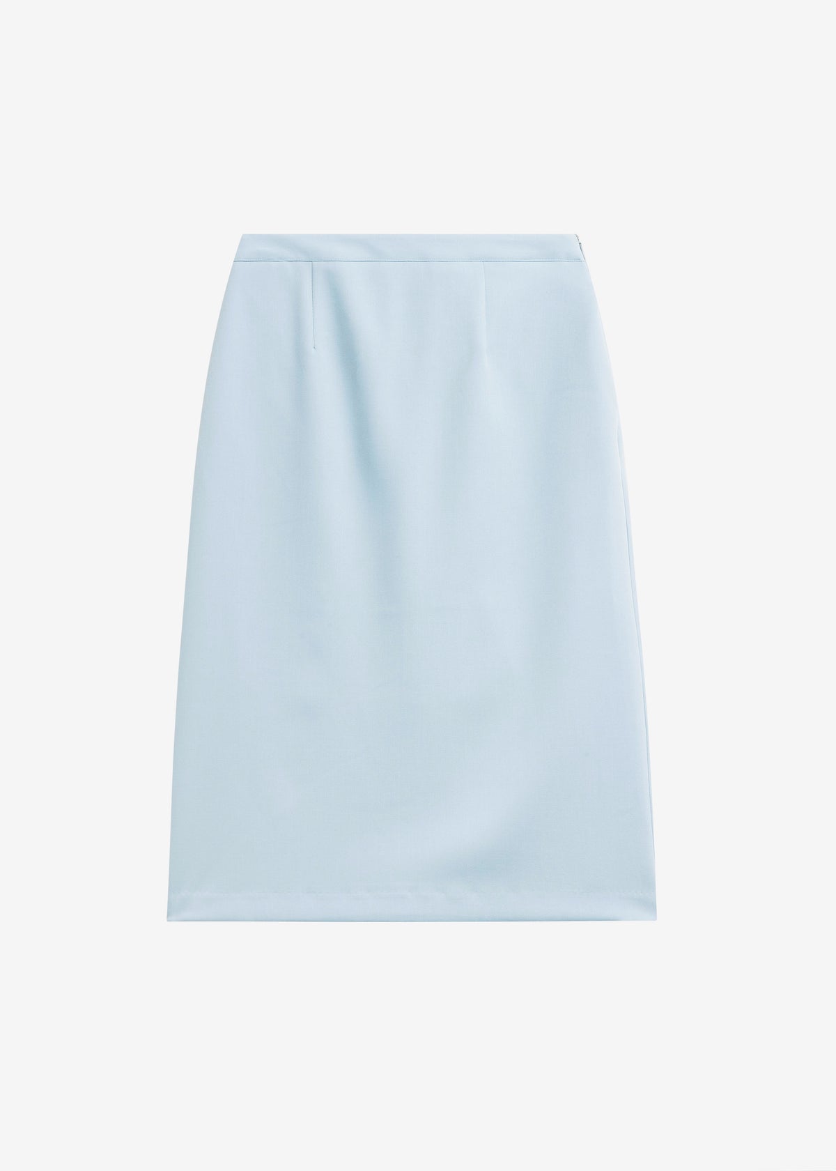 Liora Pencil Skirt - Dusty Blue - 8