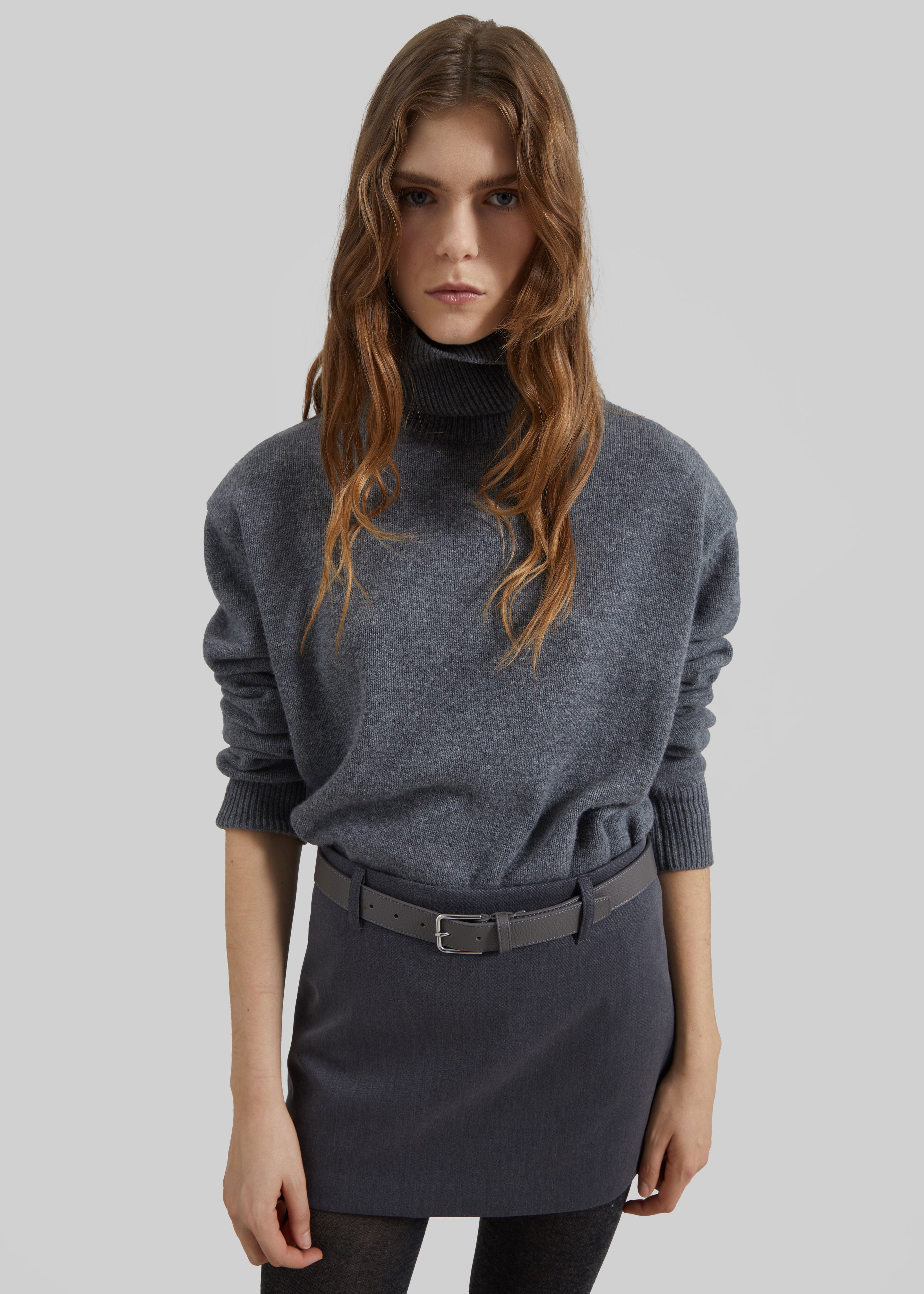 Liri Mini Skirt - Grey – The Frankie Shop