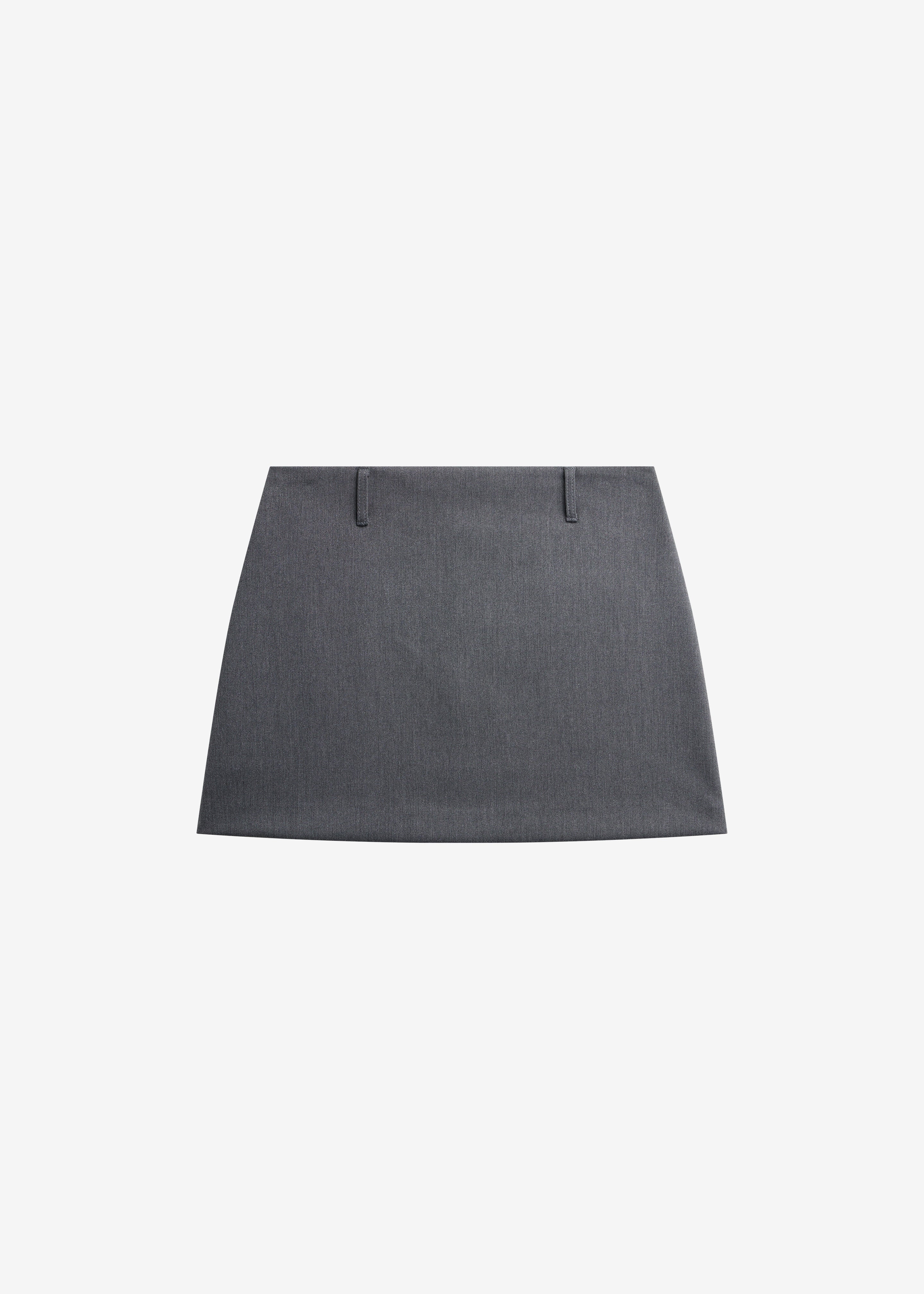 Liri Mini Skirt - Grey – The Frankie Shop