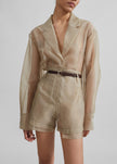 Lise Sheer Shorts - Desert Sand