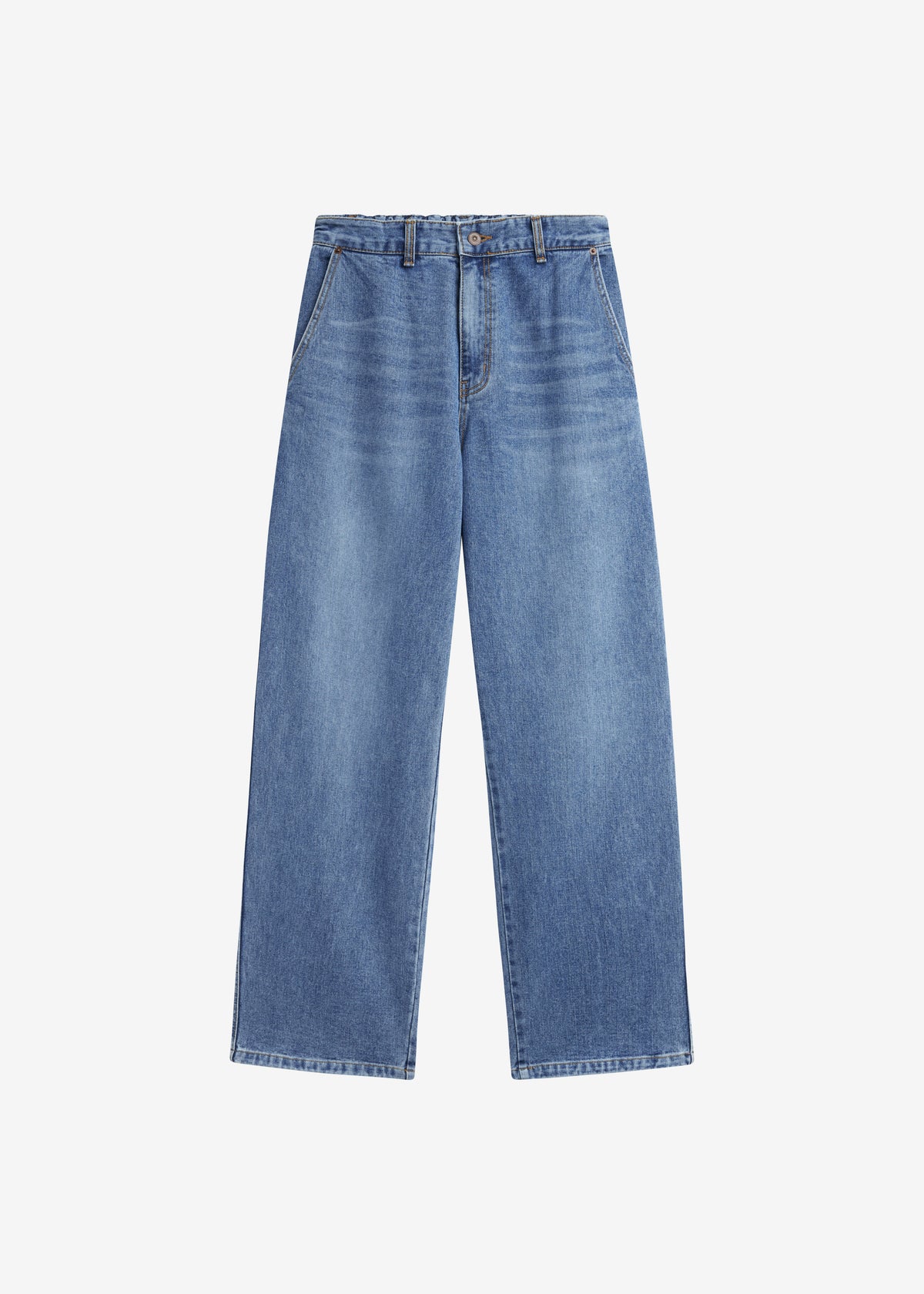 Lizio Straight Jeans - Medium Wash