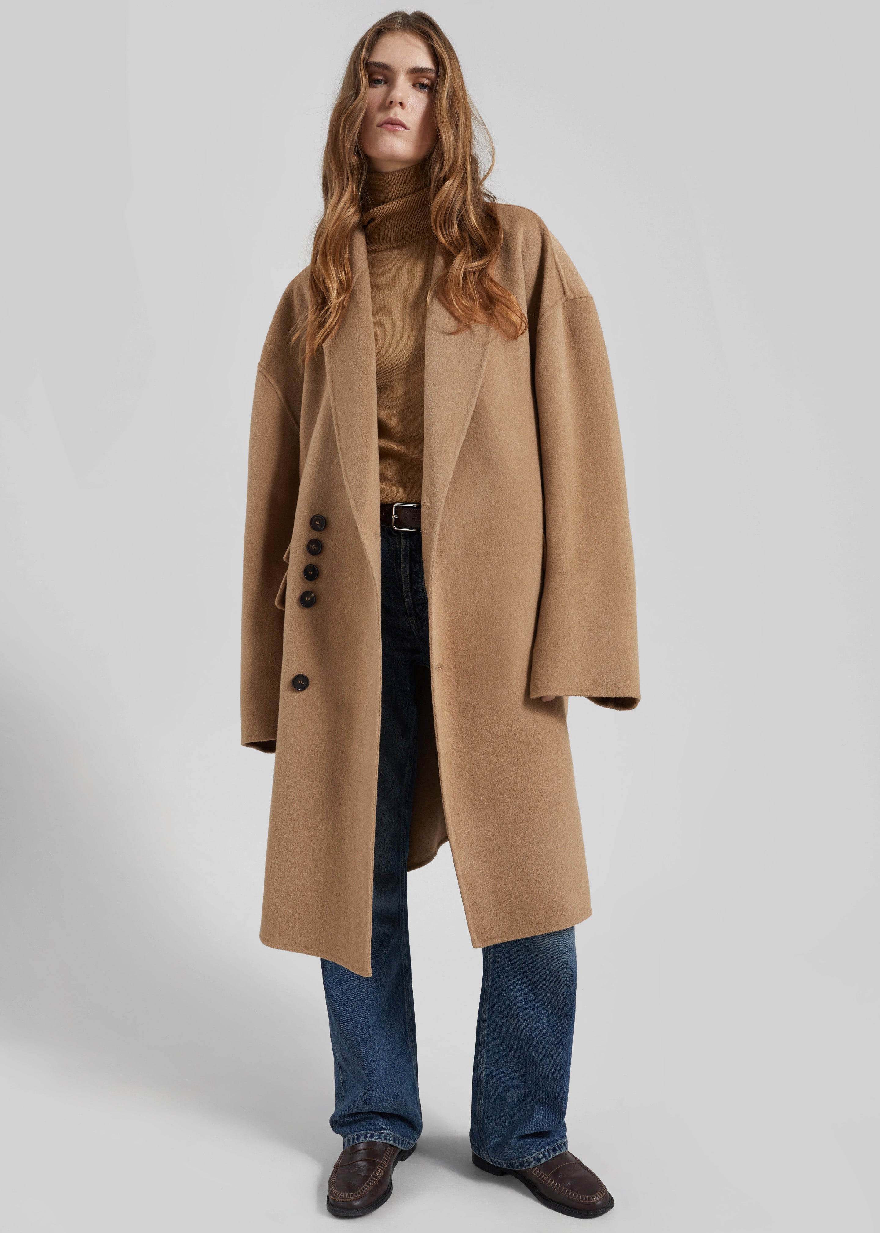 Lohit Wool Coat - Camel - 6