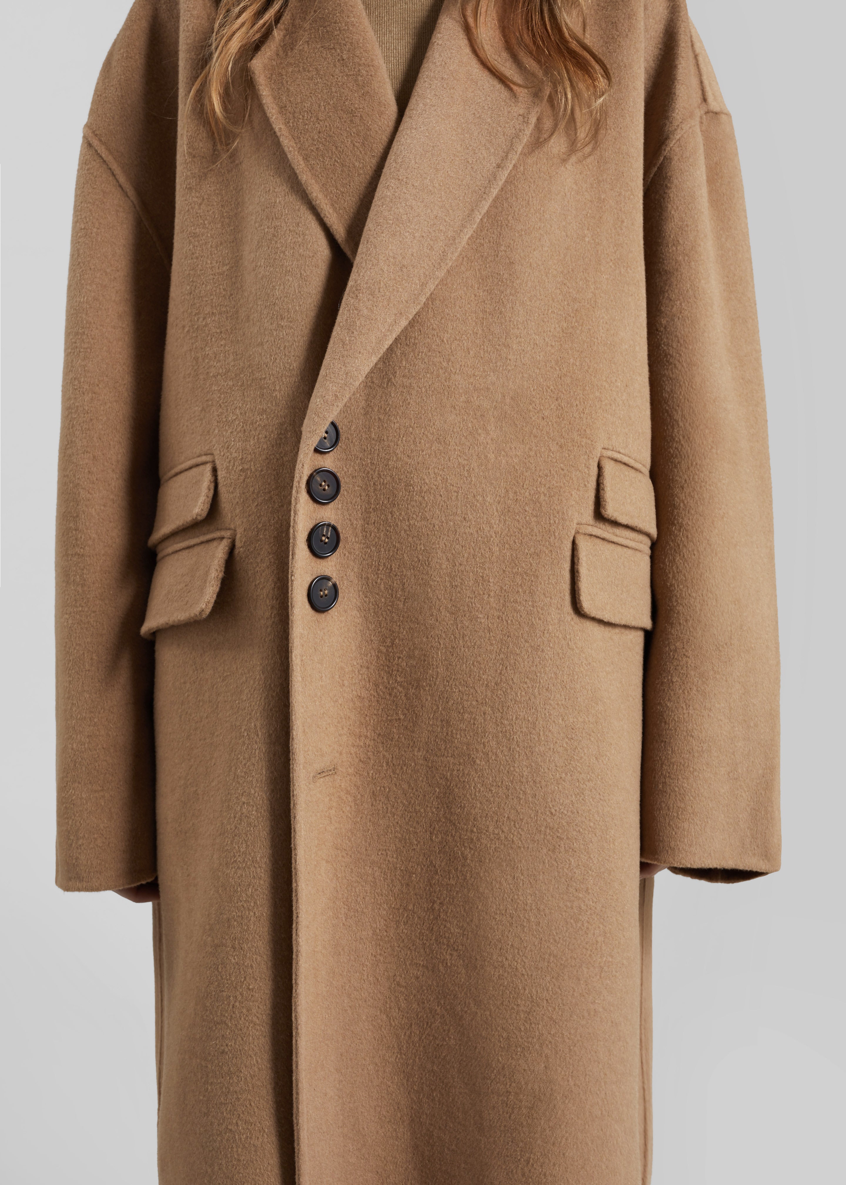 Lohit Wool Coat - Camel – The Frankie Shop