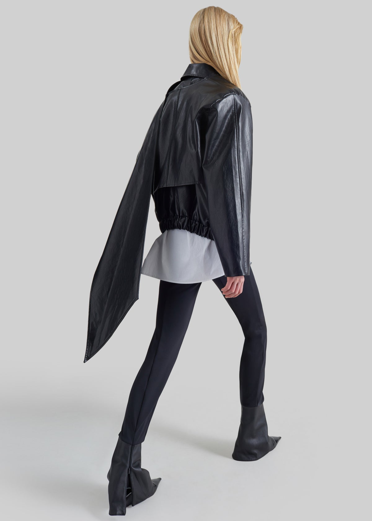 Lormont Convertible Scarf Jacket - Black