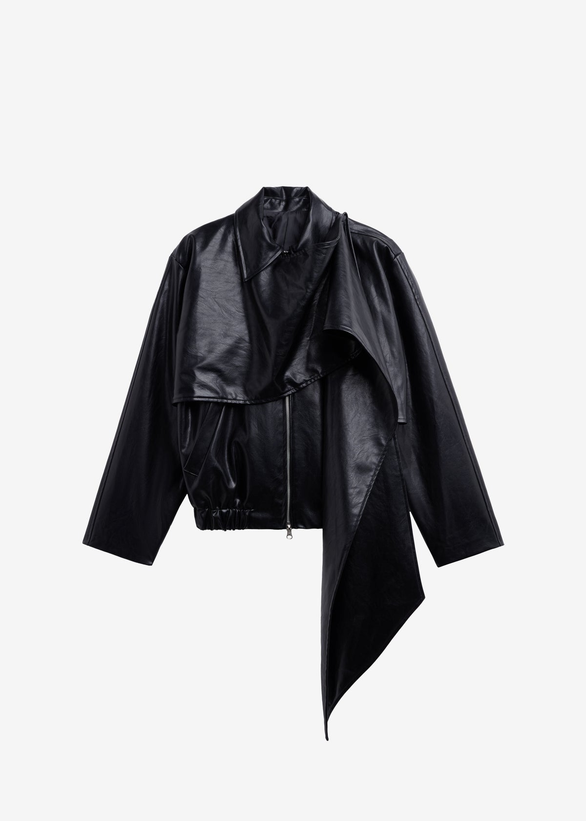 Lormont Convertible Scarf Jacket - Black