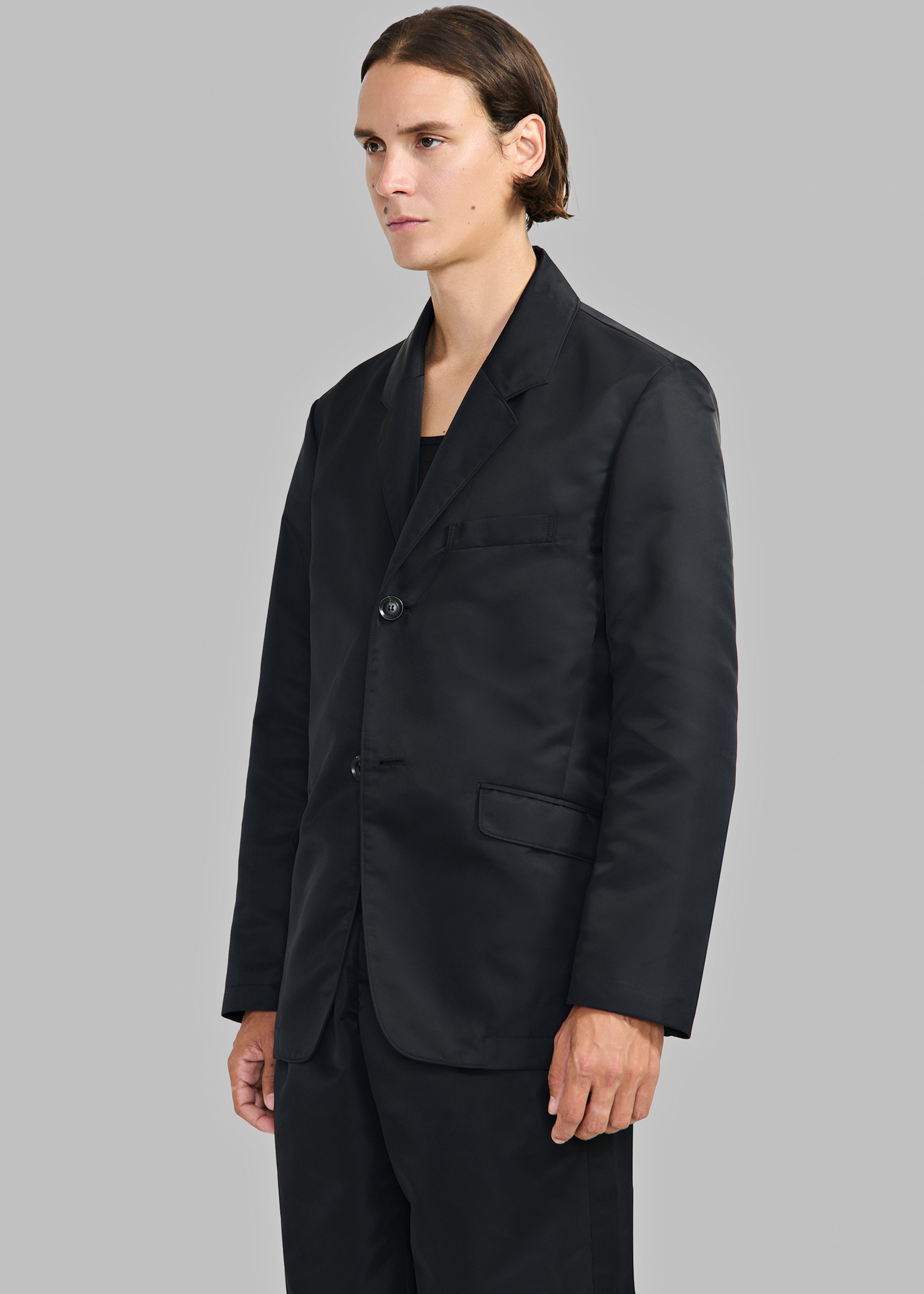 Louis Gabriel Nouchi Classic Fit Blazer Jacket - Black - 6