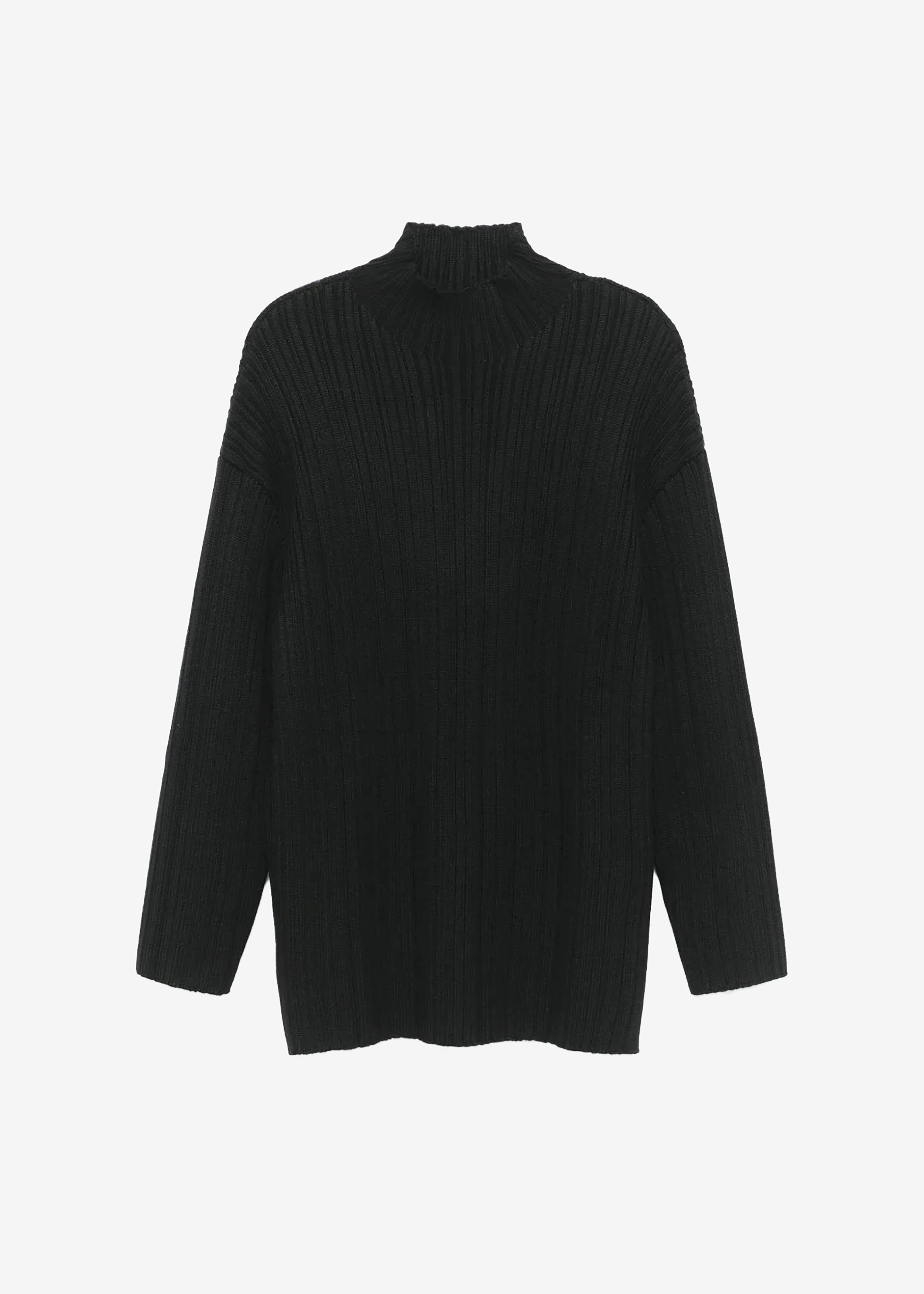 Louis Gabriel Nouchi Mockneck Rib Sweater - Black - 6