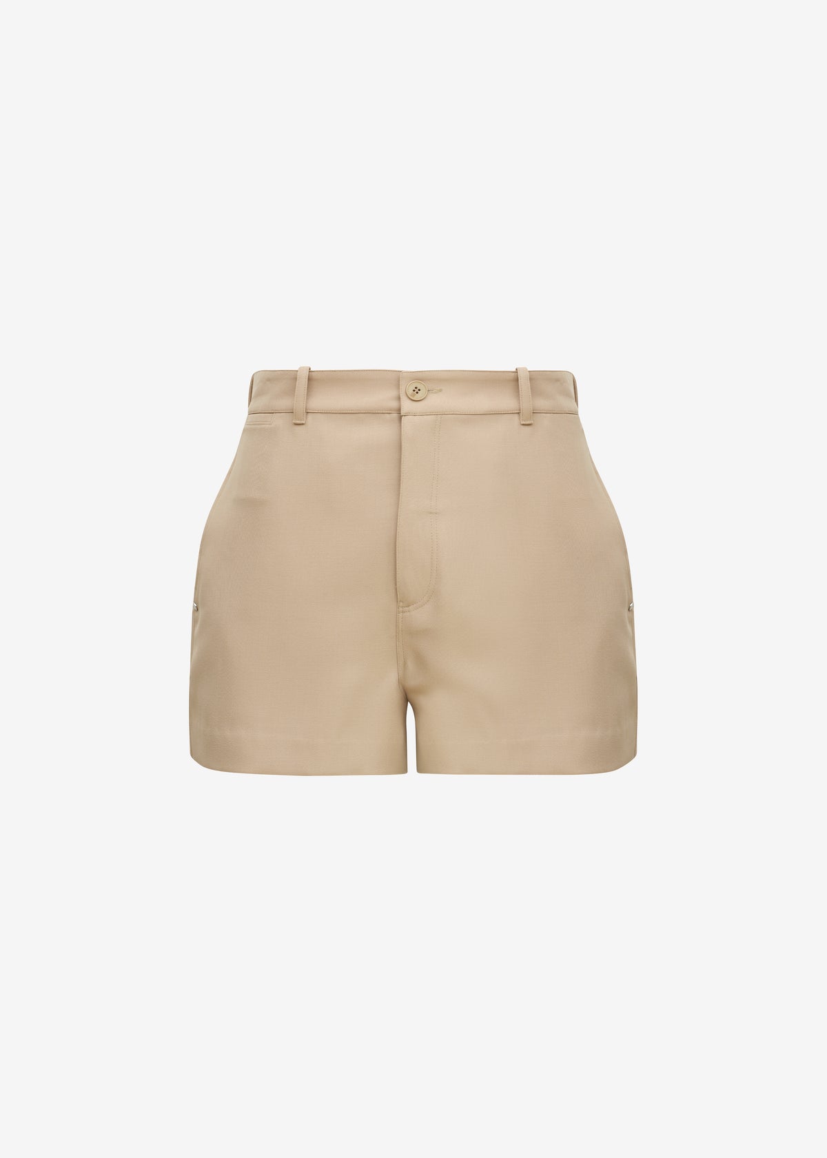 Louis Gabriel Nouchi Wool Suit Shorts - Sand - 8