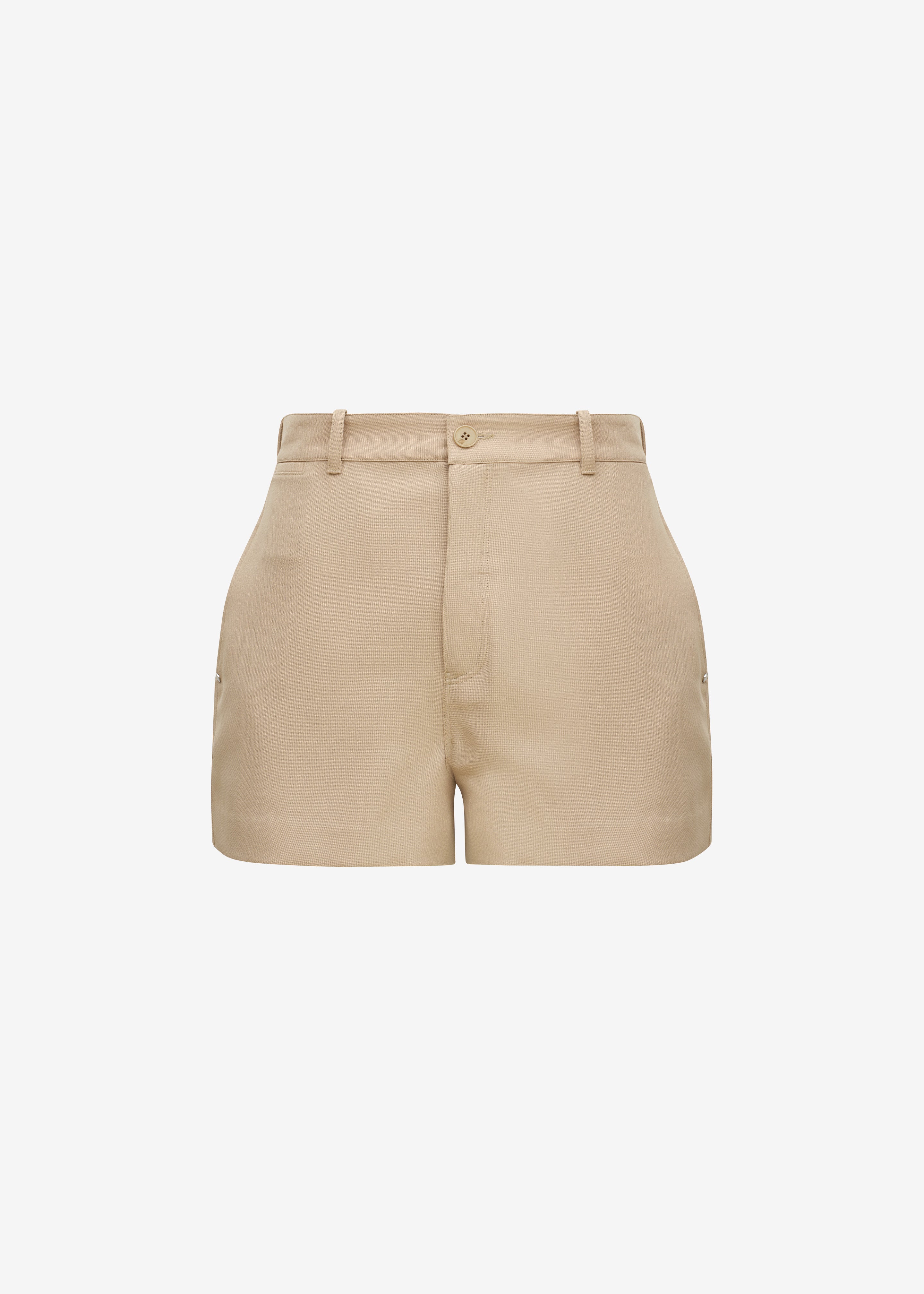 Louis Gabriel Nouchi Wool Suit Shorts - Sand - 8