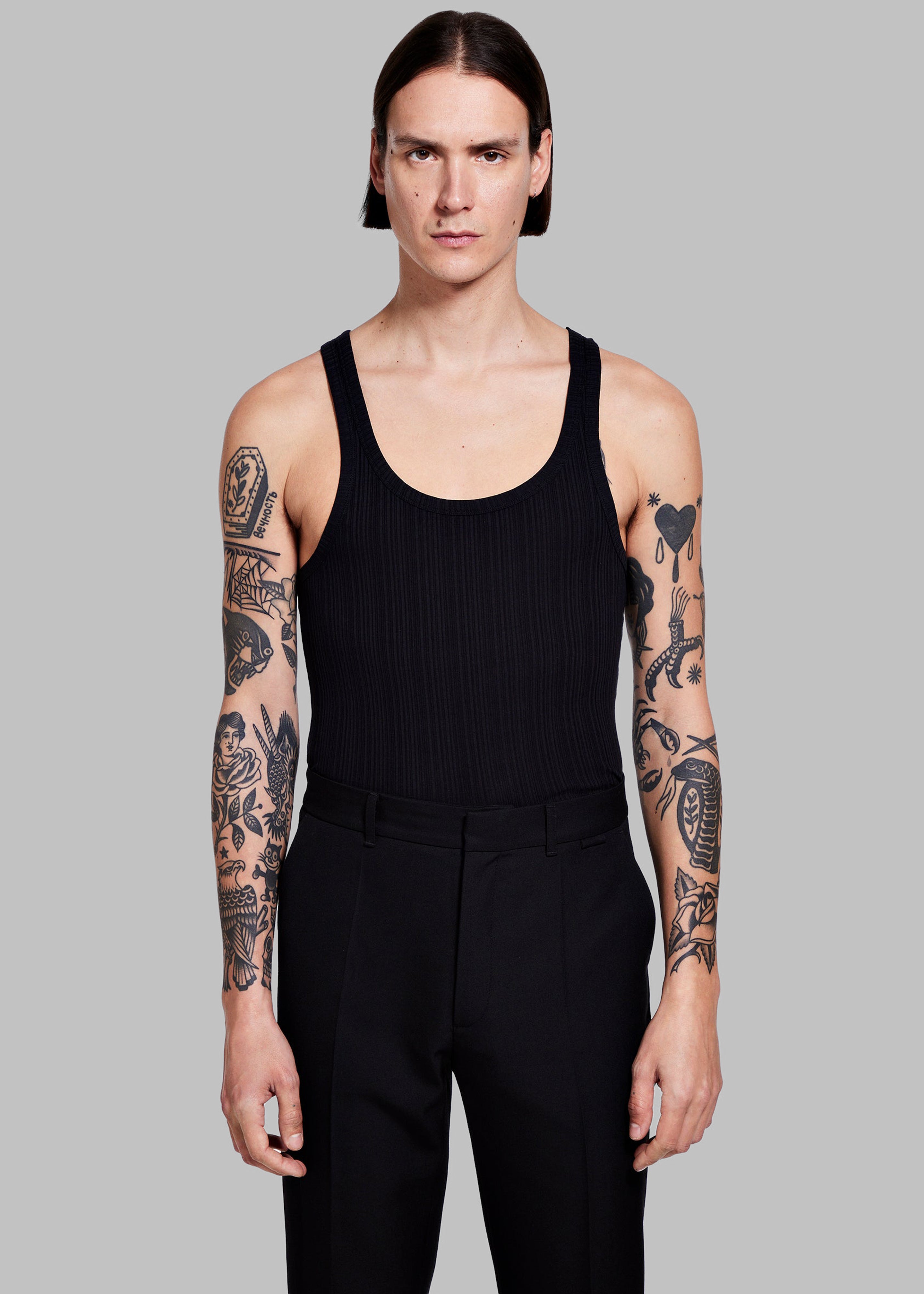 Louis Gabriel Nouchi Tank Top - Black - 3