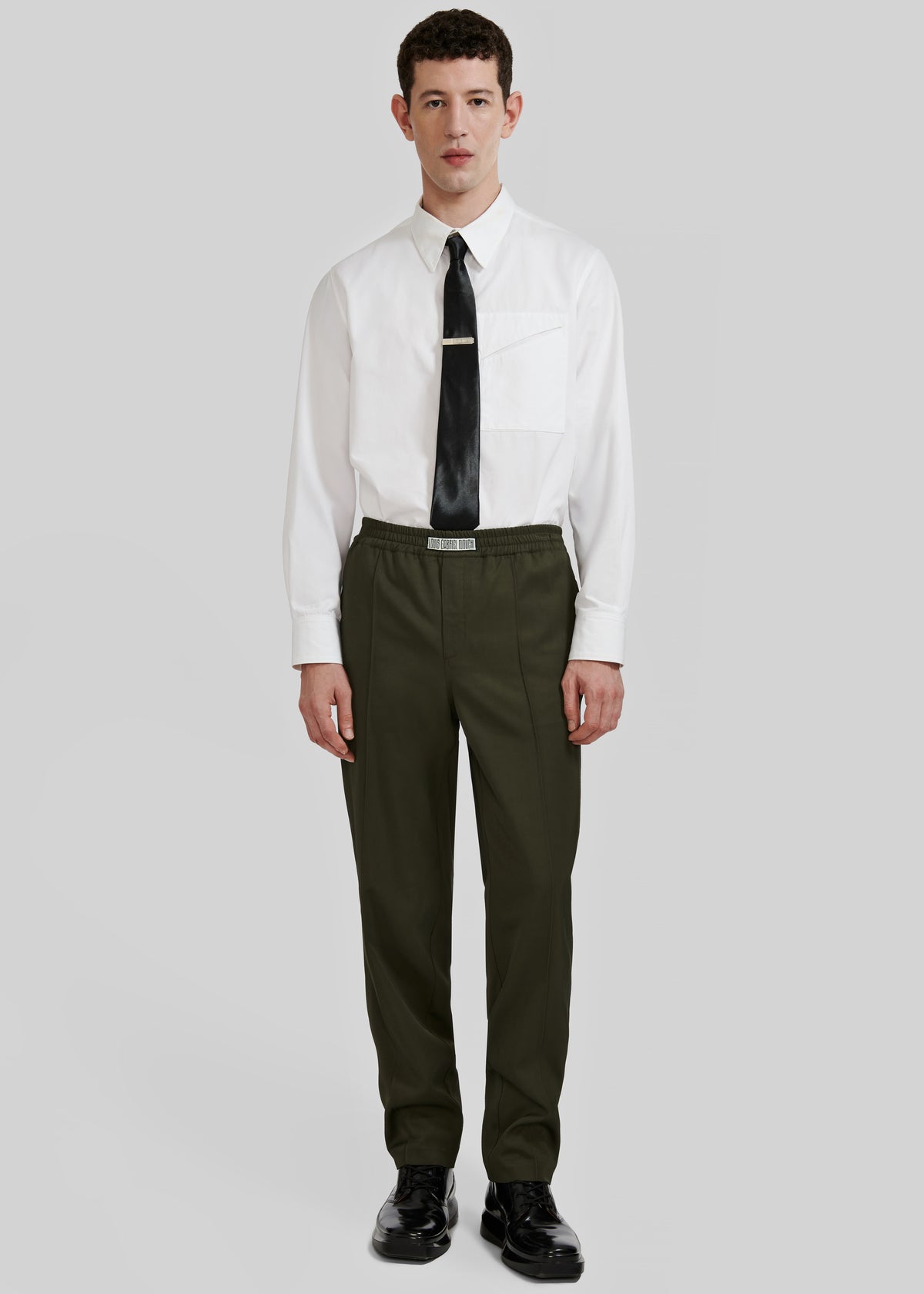 Louis Gabriel Nouchi Tapered Jogging Pants - Army - 2