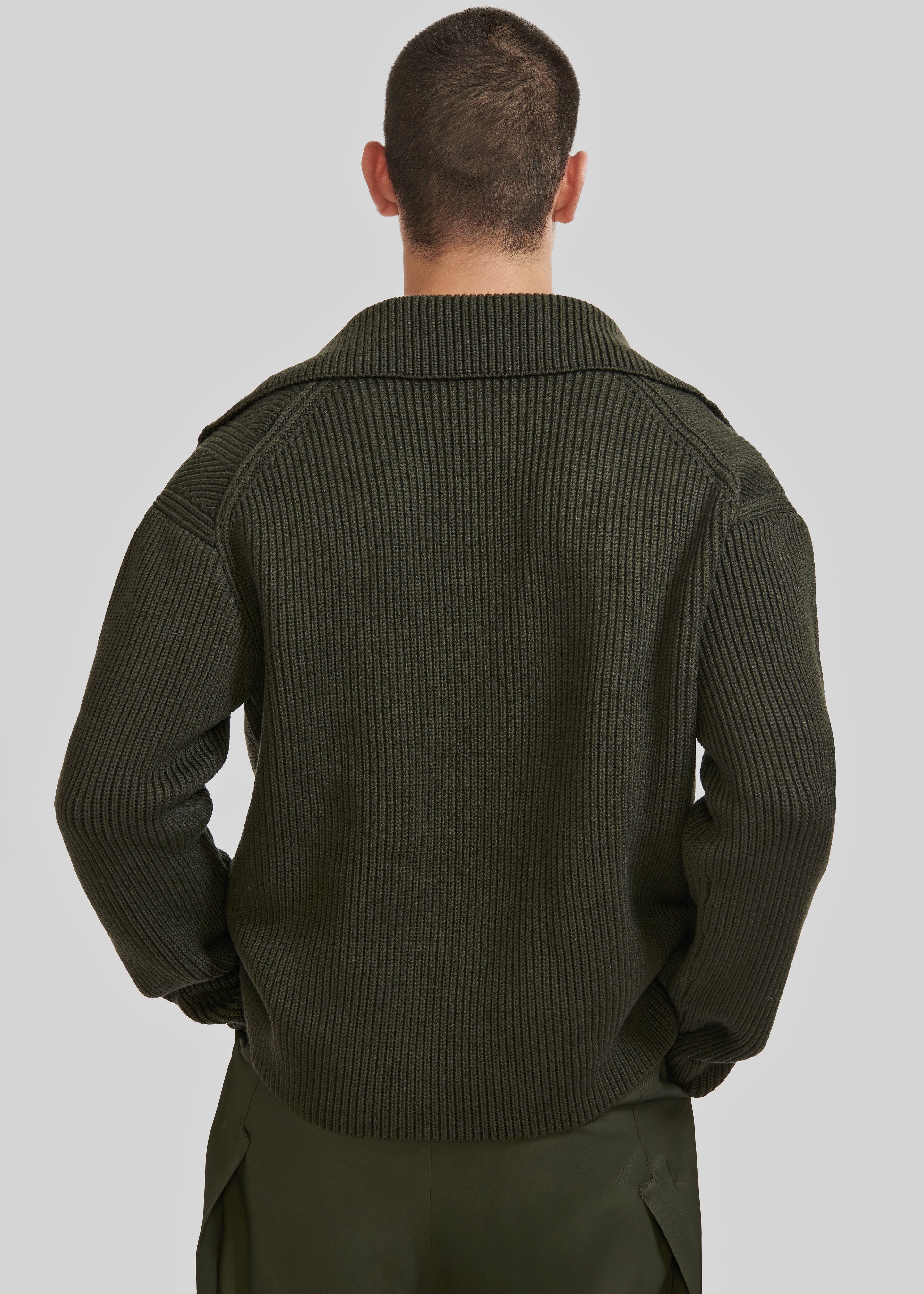 Louis Gabriel Nouchi Trucker Jumper - Army - 4