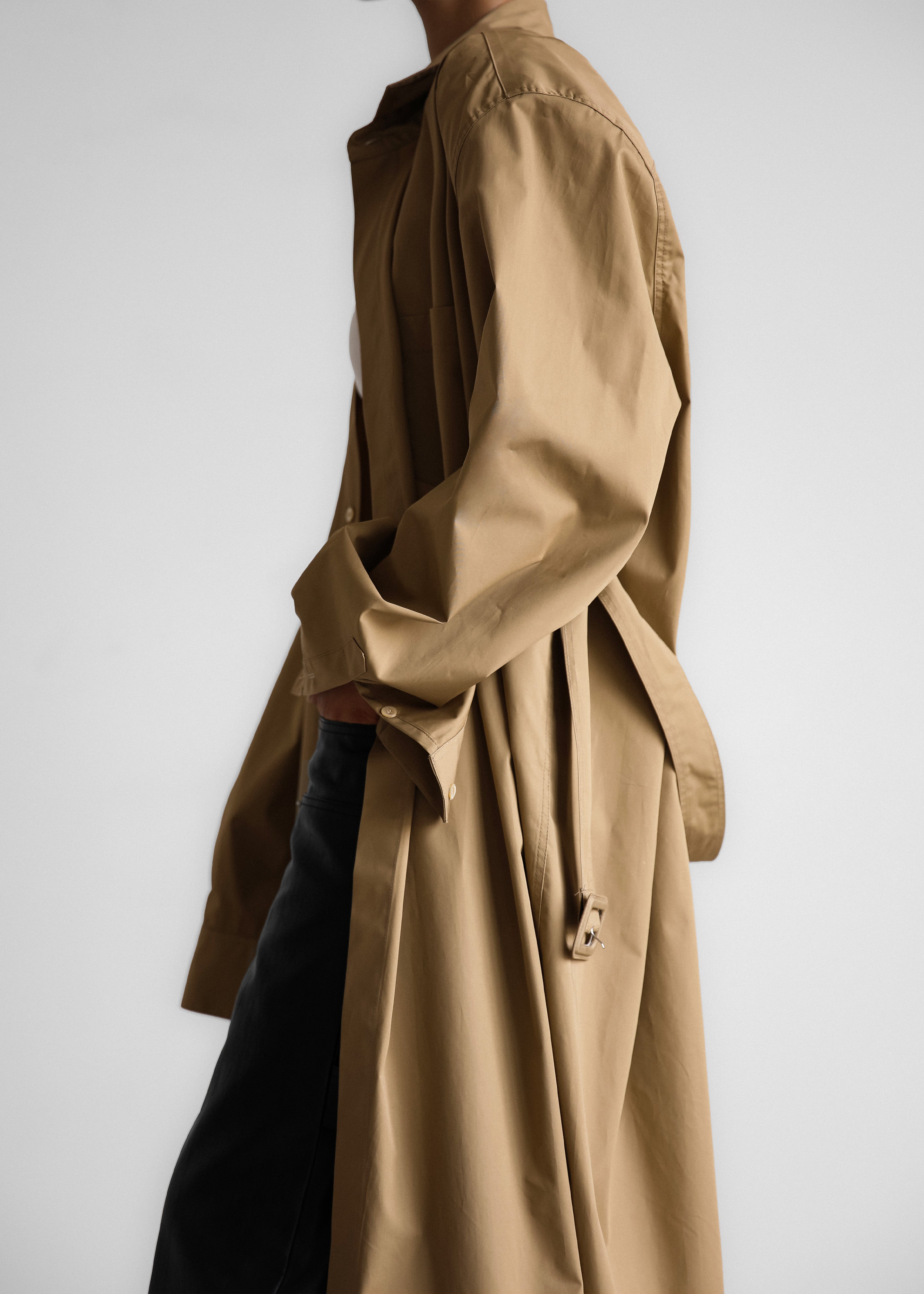 Louisa Trench Dress - Camel - 11