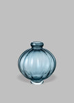 Louise Roe Glass Balloon Vase 01 - Blue