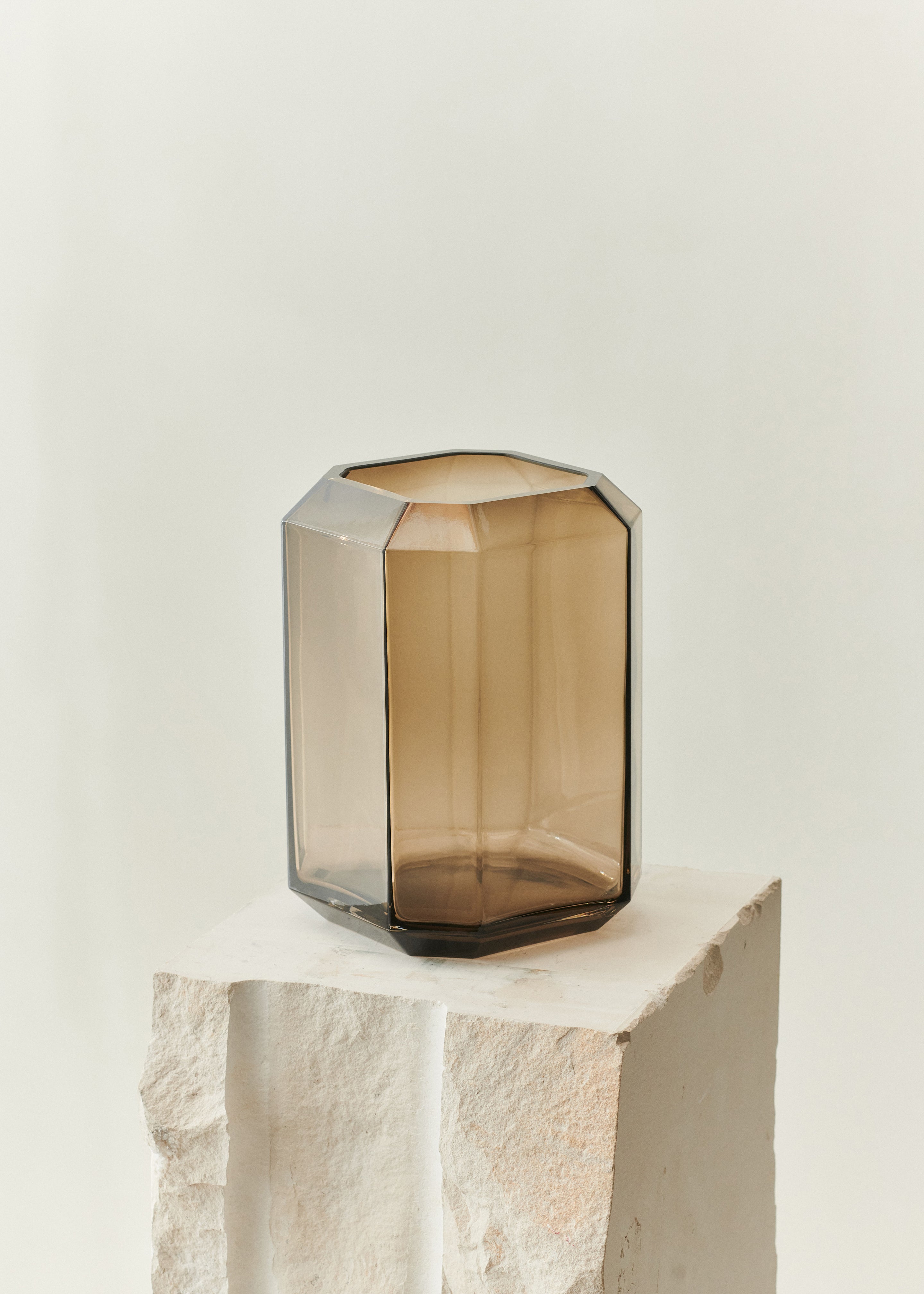 Louise Roe Jewel Vase Medium - Smoke - 3