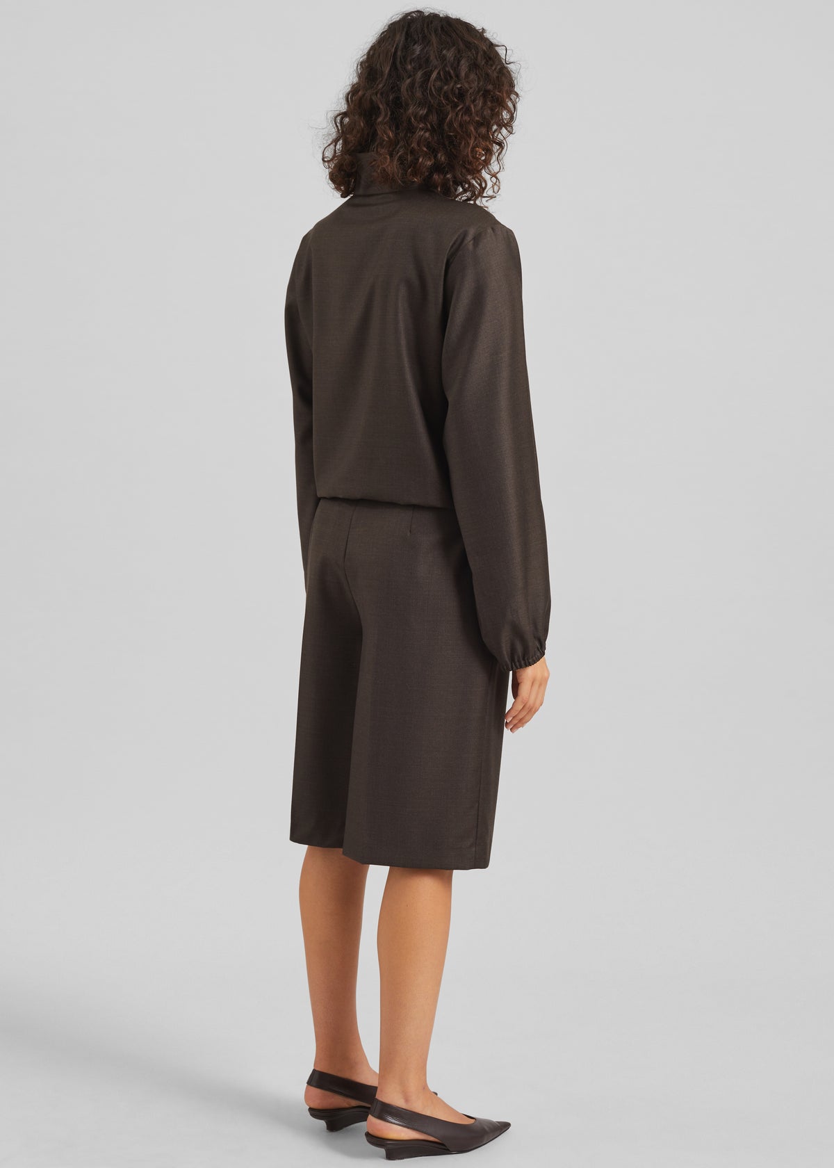 Loulou de Saison Adler Knee-Length Bermudas - Grizzly - 5