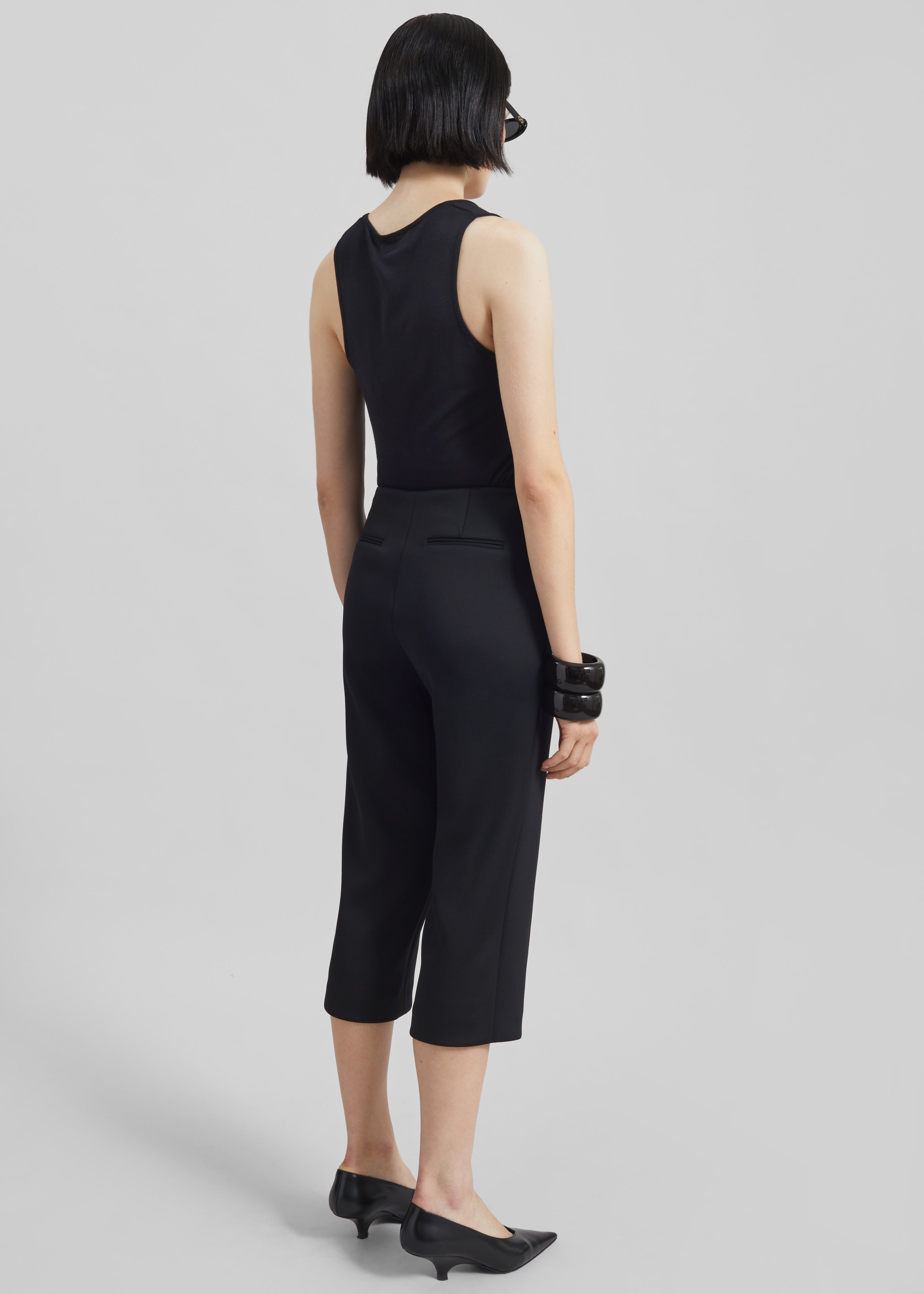 Loulou de Saison Albia LDS Tank Top - Black - 4