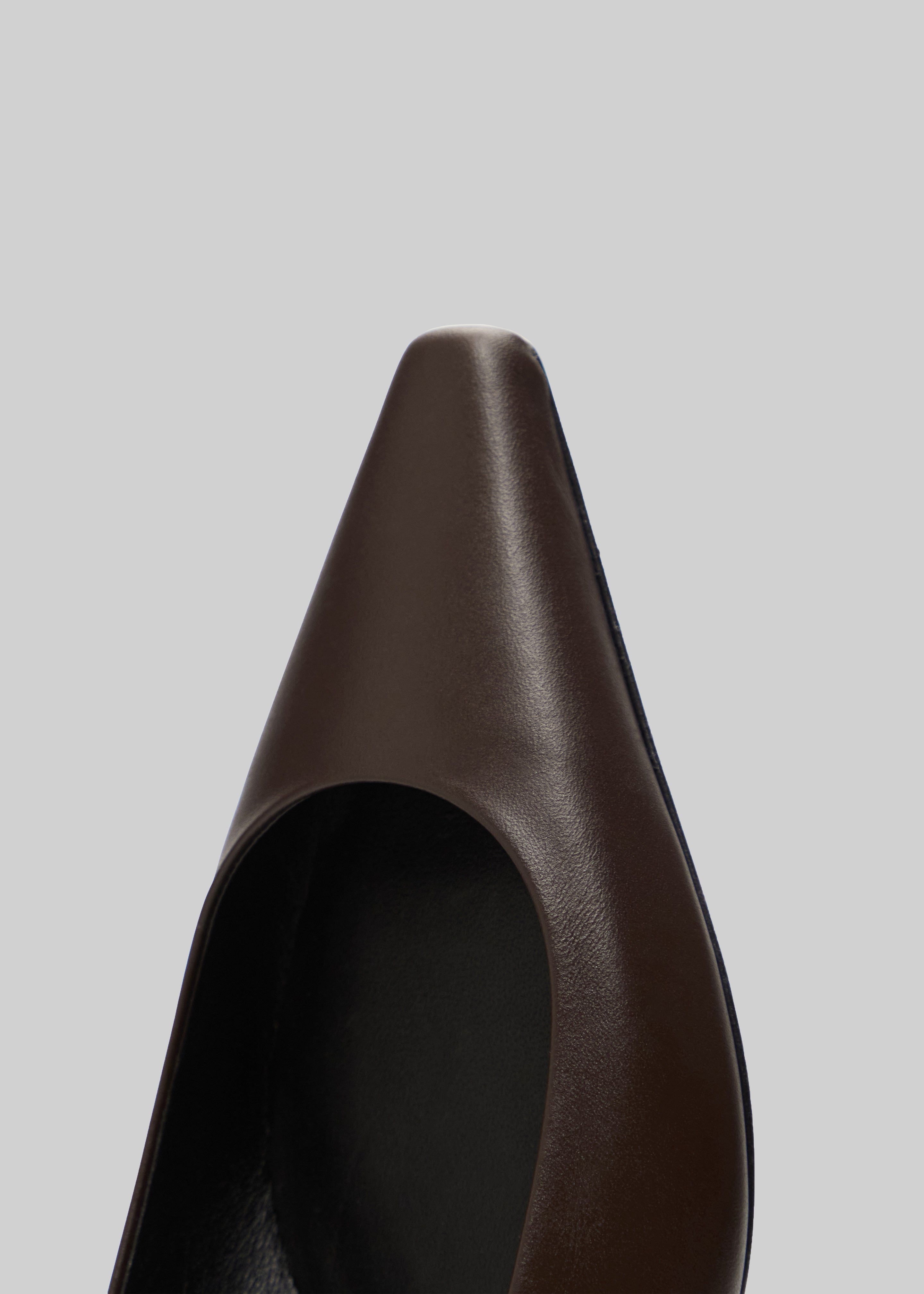 Loulou de Saison Alice Sharp Ballerinas - Brown – The Frankie Shop