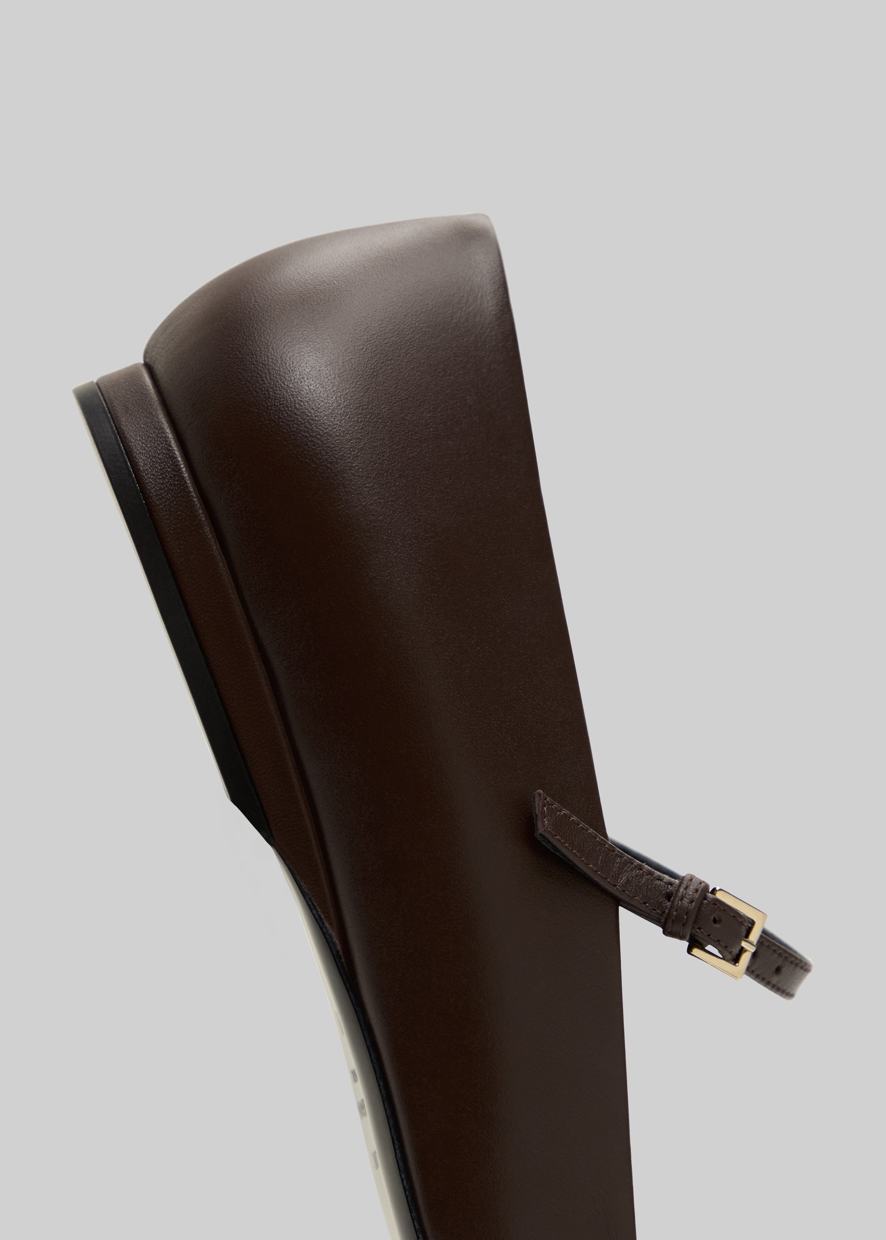 Loulou de Saison Alice Sharp Ballerinas - Brown - 4