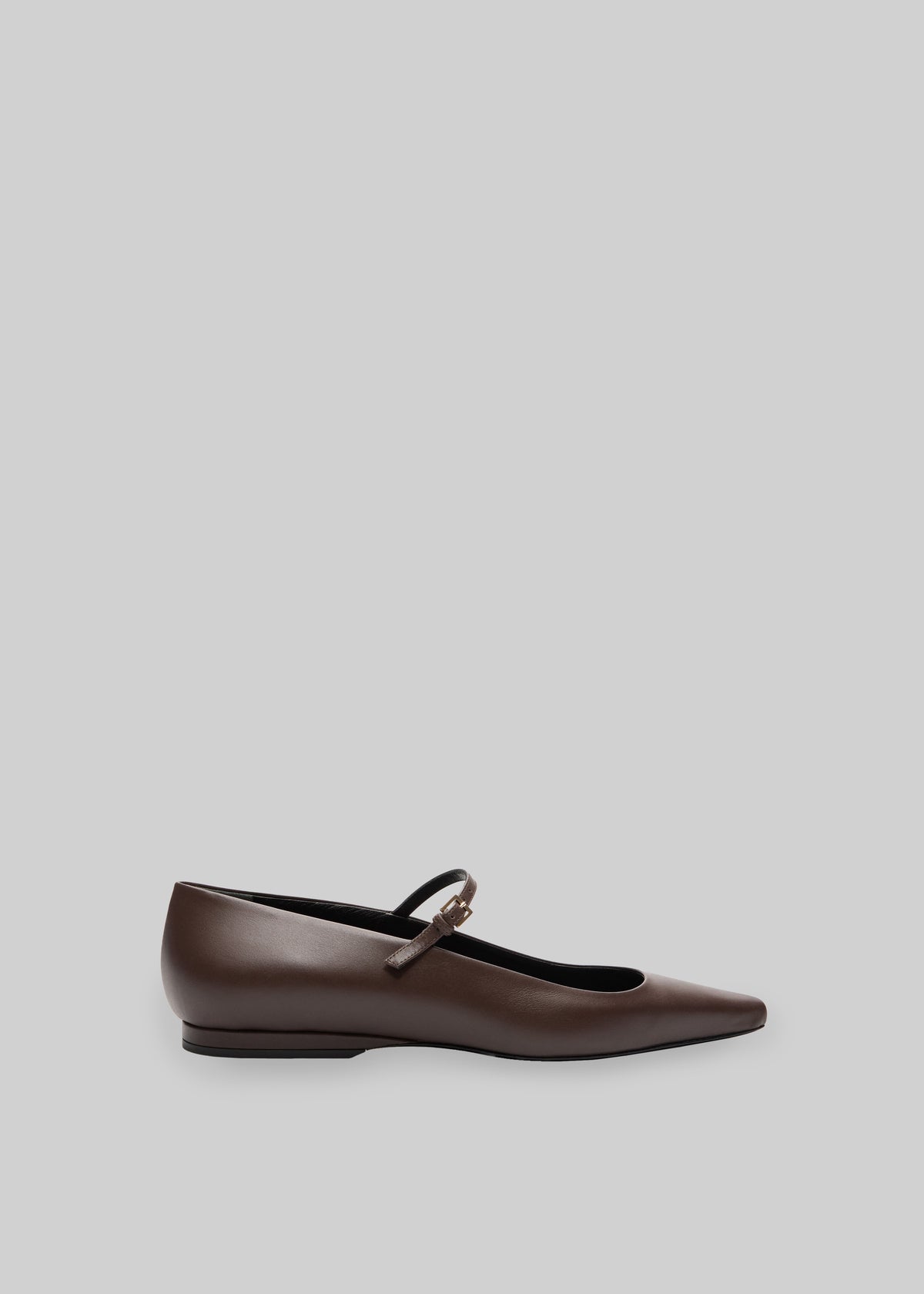 Loulou de Saison Alice Sharp Ballerinas - Brown - 3