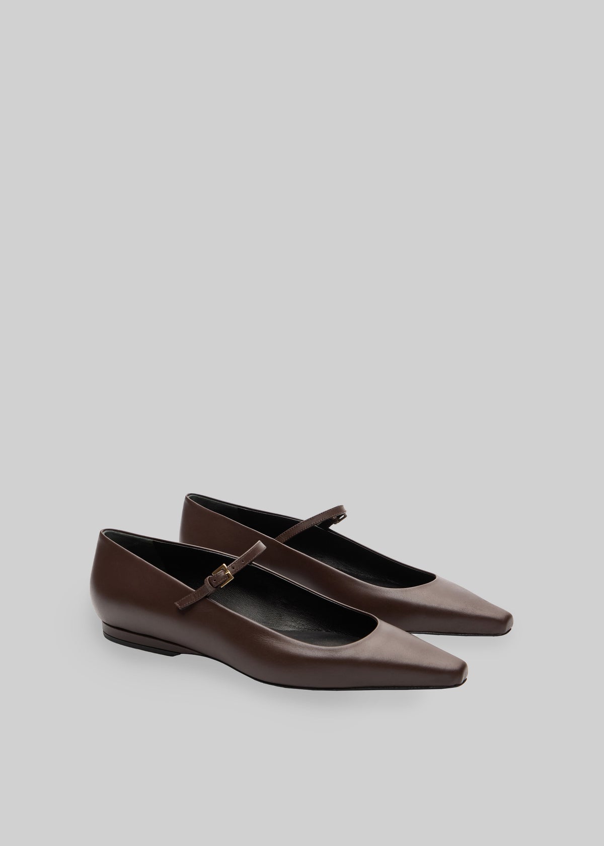 Loulou de Saison Alice Sharp Ballerinas - Brown - 1