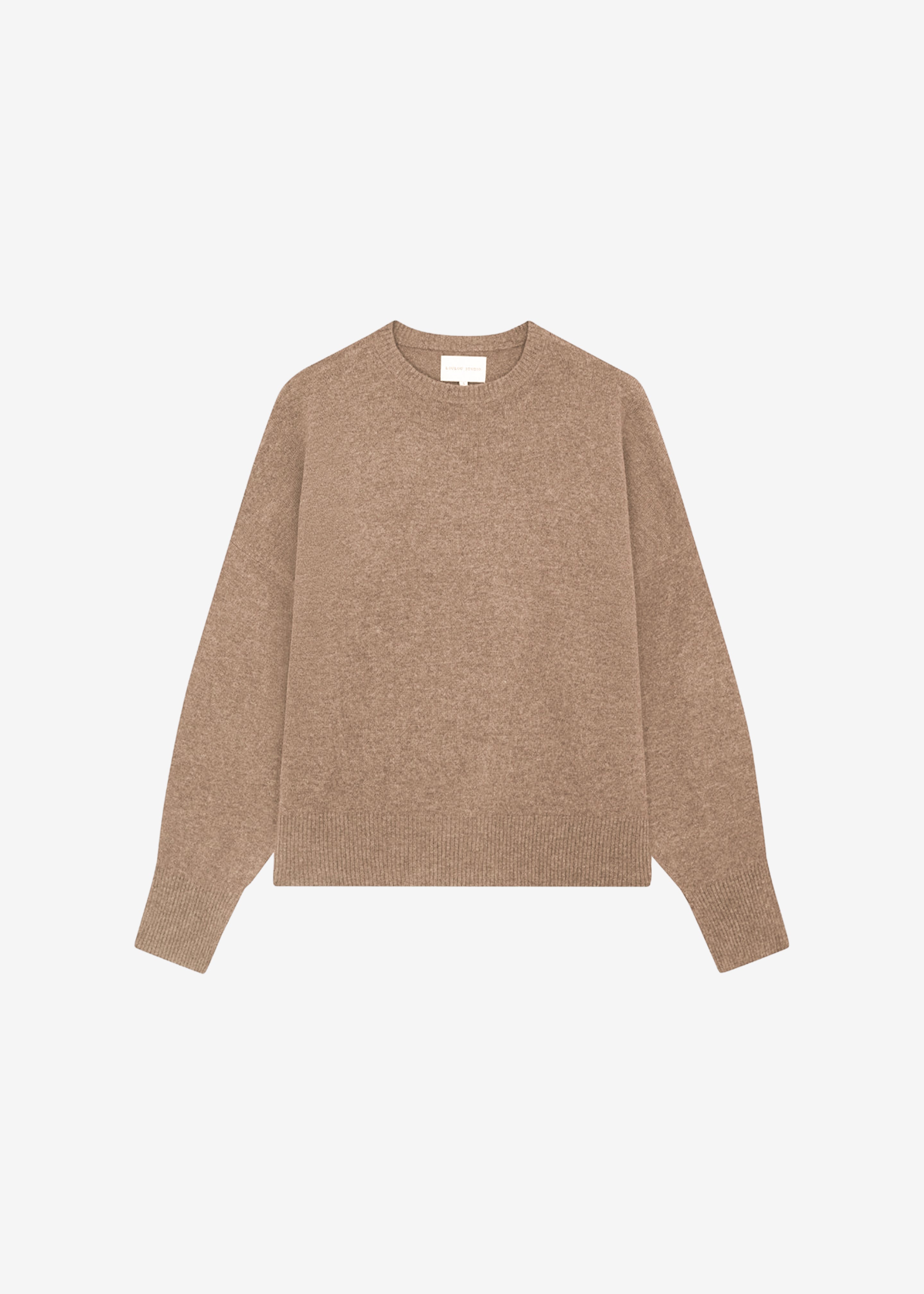 Loulou de Saison Anaa Cashmere Sweater - Beige Melange - 6
